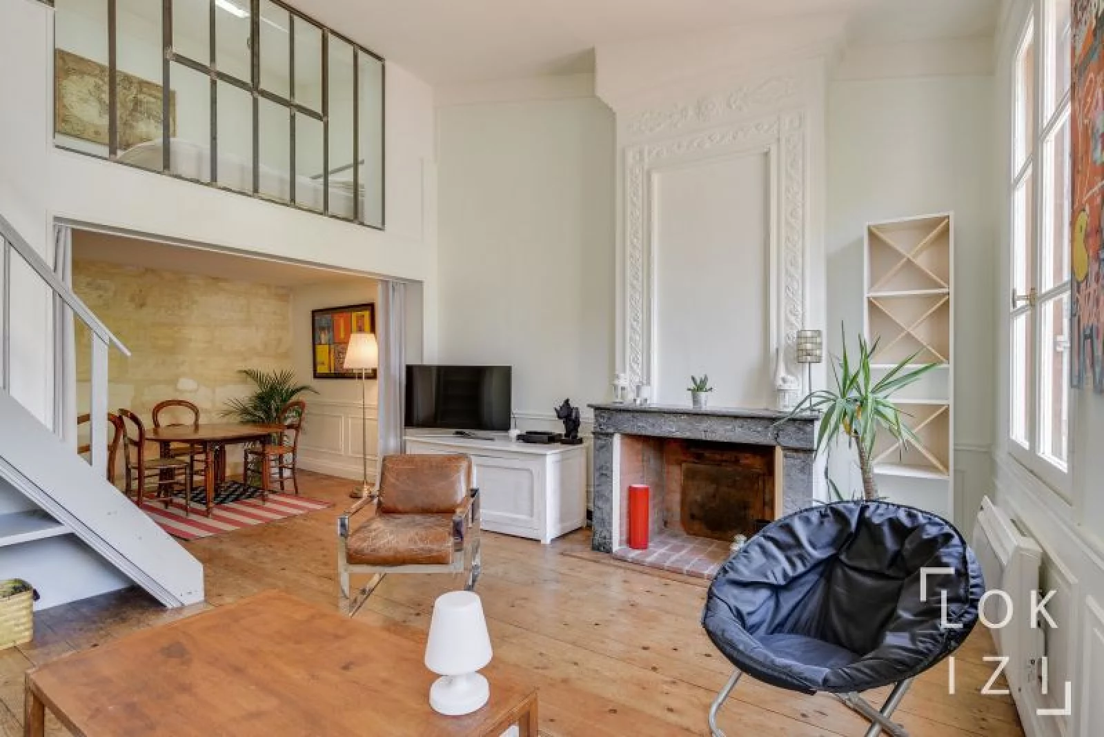 Location appartement meubl 2 pices 59m (Bordeaux -Chartrons)