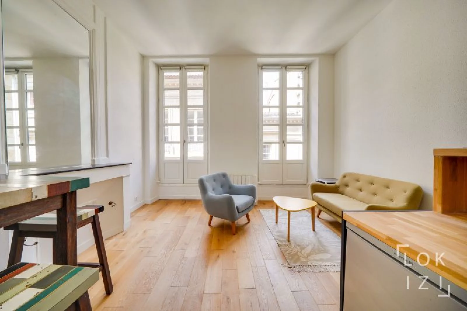 Location appartement meubl 2 pices 37m (Bordeaux / Bourse)