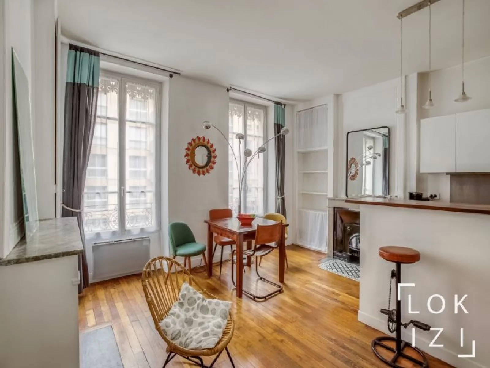 Location appartement meubl 2 pices 37m (Lyon - 6me arr)