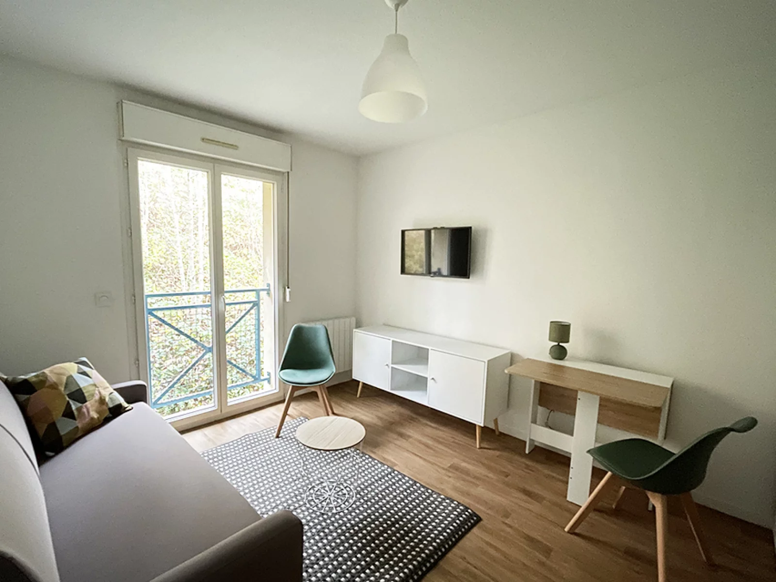 Location studio meubl 19m (Rouen - Darntal 76) 