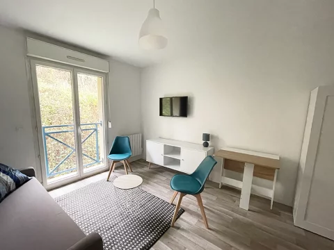 Location studio meublé 20m² (Rouen - Darnétal 76) 