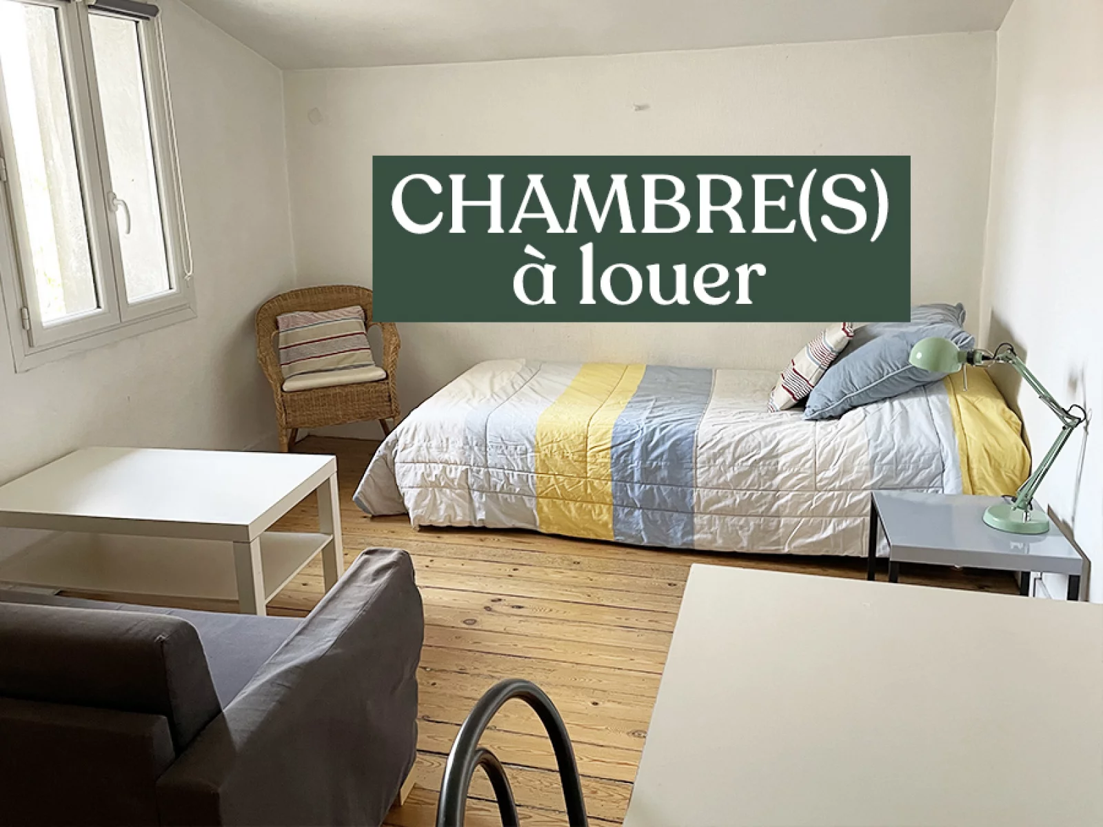 Location chambre meubl�e 22m� coliving (Bordeaux centre)