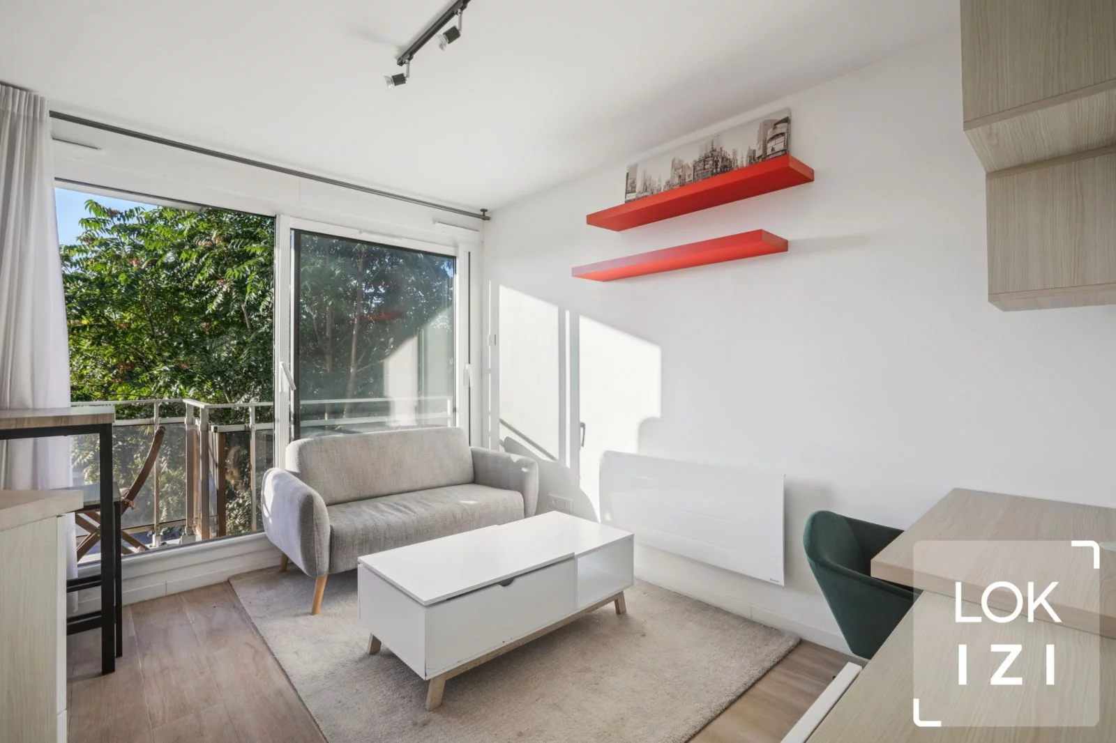 Location studio meubl 22m (Bordeaux / Saint-Gens)