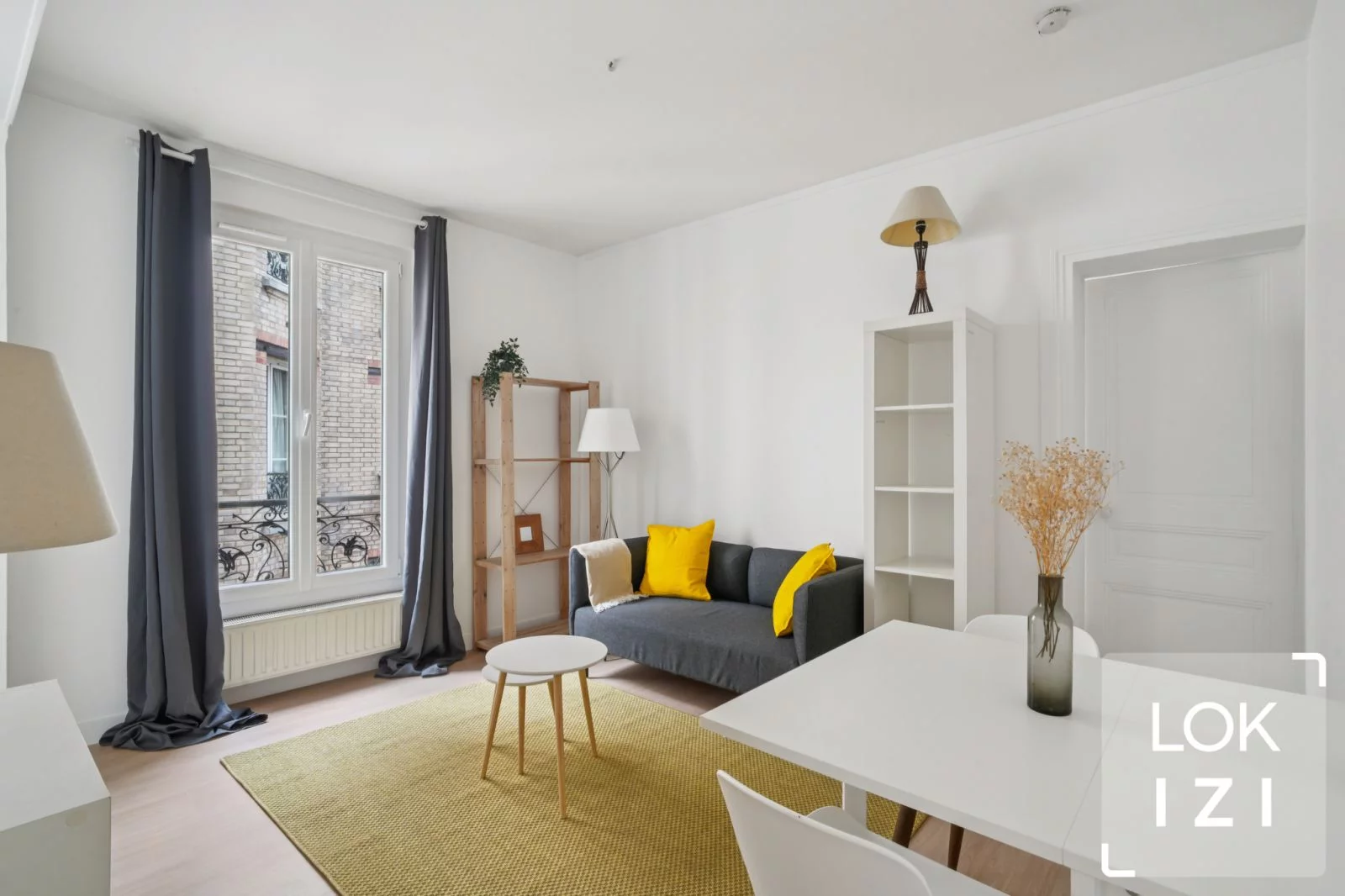 Location appartement meubl 3 pices 46m (Paris 19)