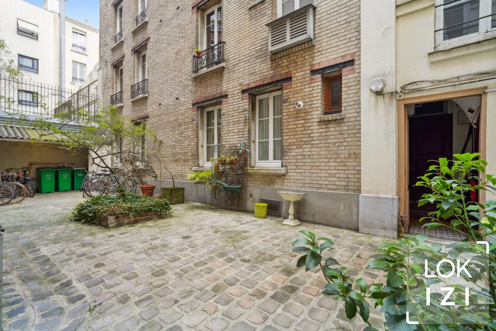 Location appartement meubl 3 pices 46m (Paris 19)