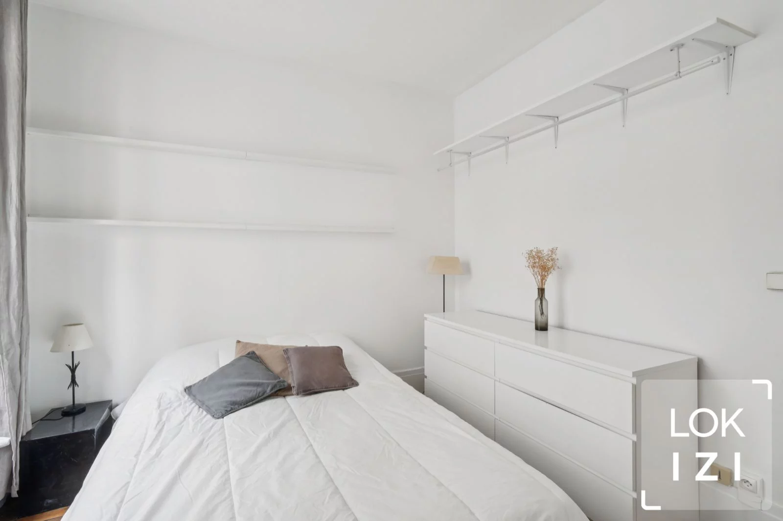 Location appartement meubl 3 pices 46m (Paris 19)