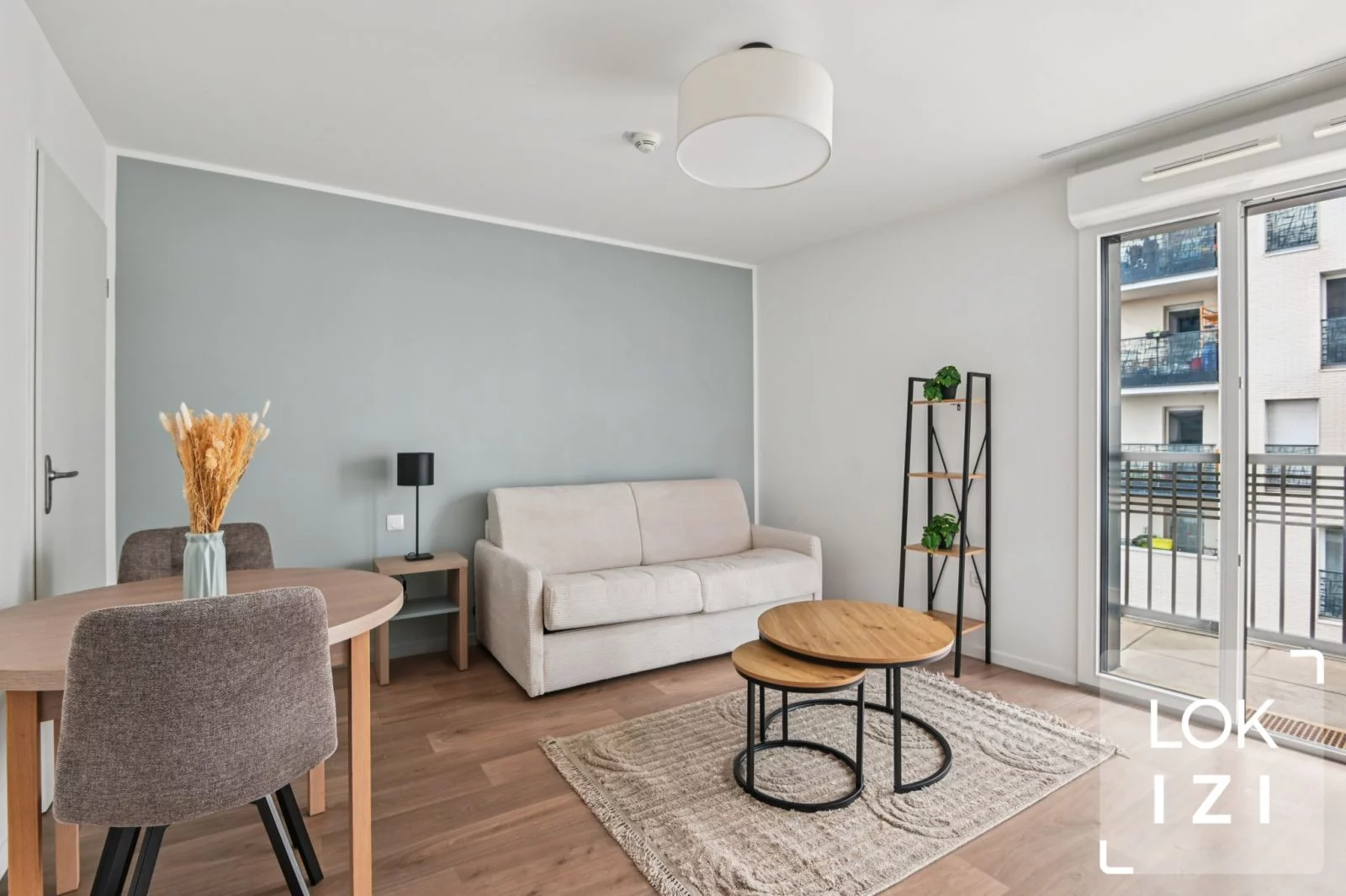 Location studio meubl 27m avec balcon (Saint-Ouen 93 - Paris nord)