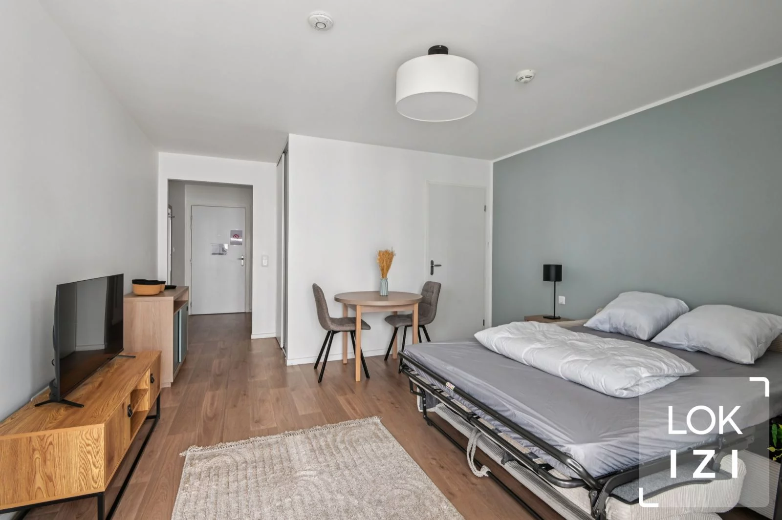 Location studio meubl 27m avec balcon (Saint-Ouen 93 - Paris nord)