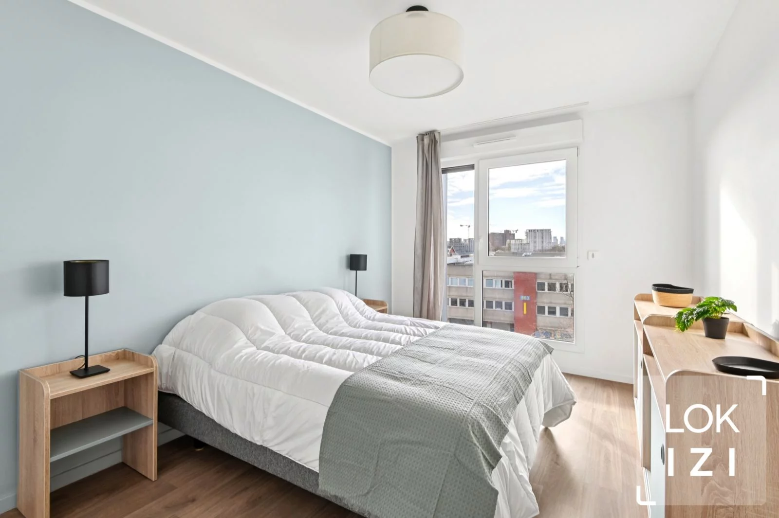 Location appartement meubl 2 pices 37m (Saint-Ouen 93)