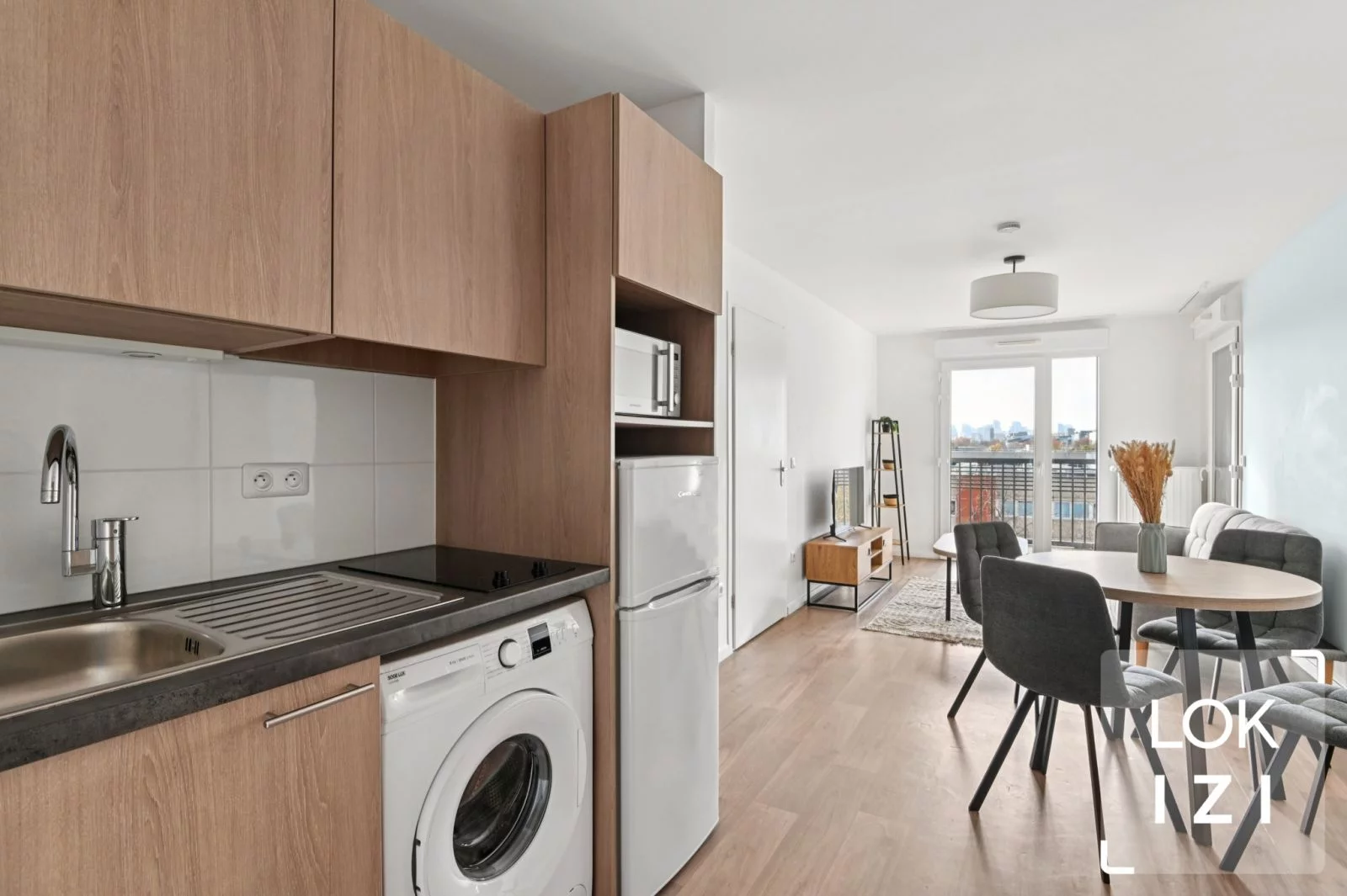 Location appartement meubl 2 pices 37m (Saint-Ouen 93)