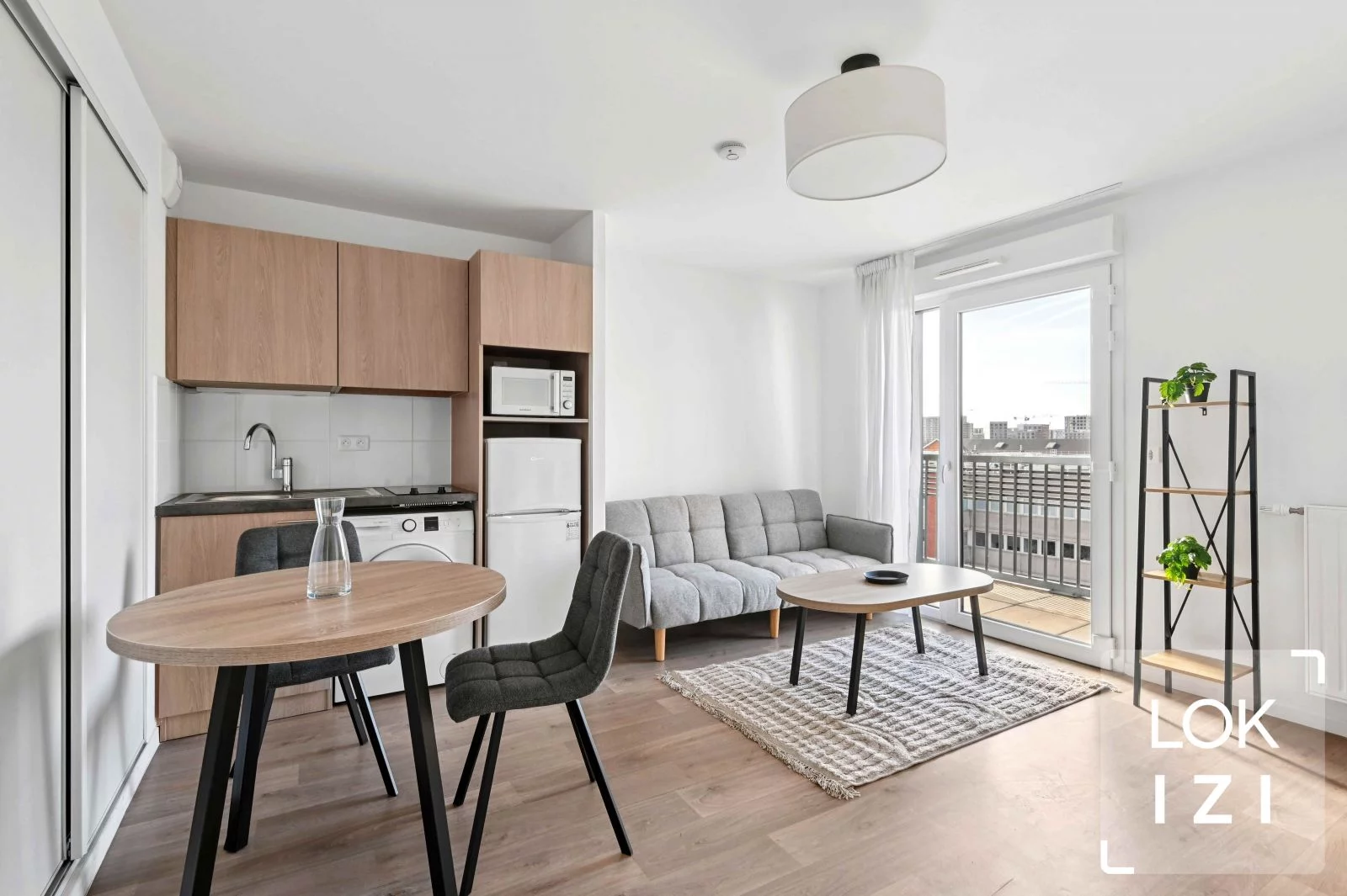 Location appartement meubl 2 pices 38m (Saint-Ouen 93)