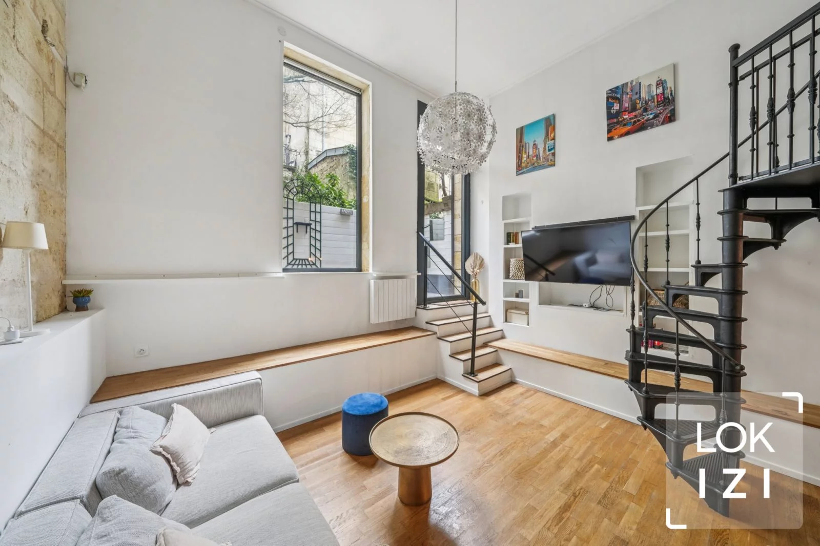 Location appartement meubl� 3 pi�ces 70m� (Bordeaux centre / Jardin Public)