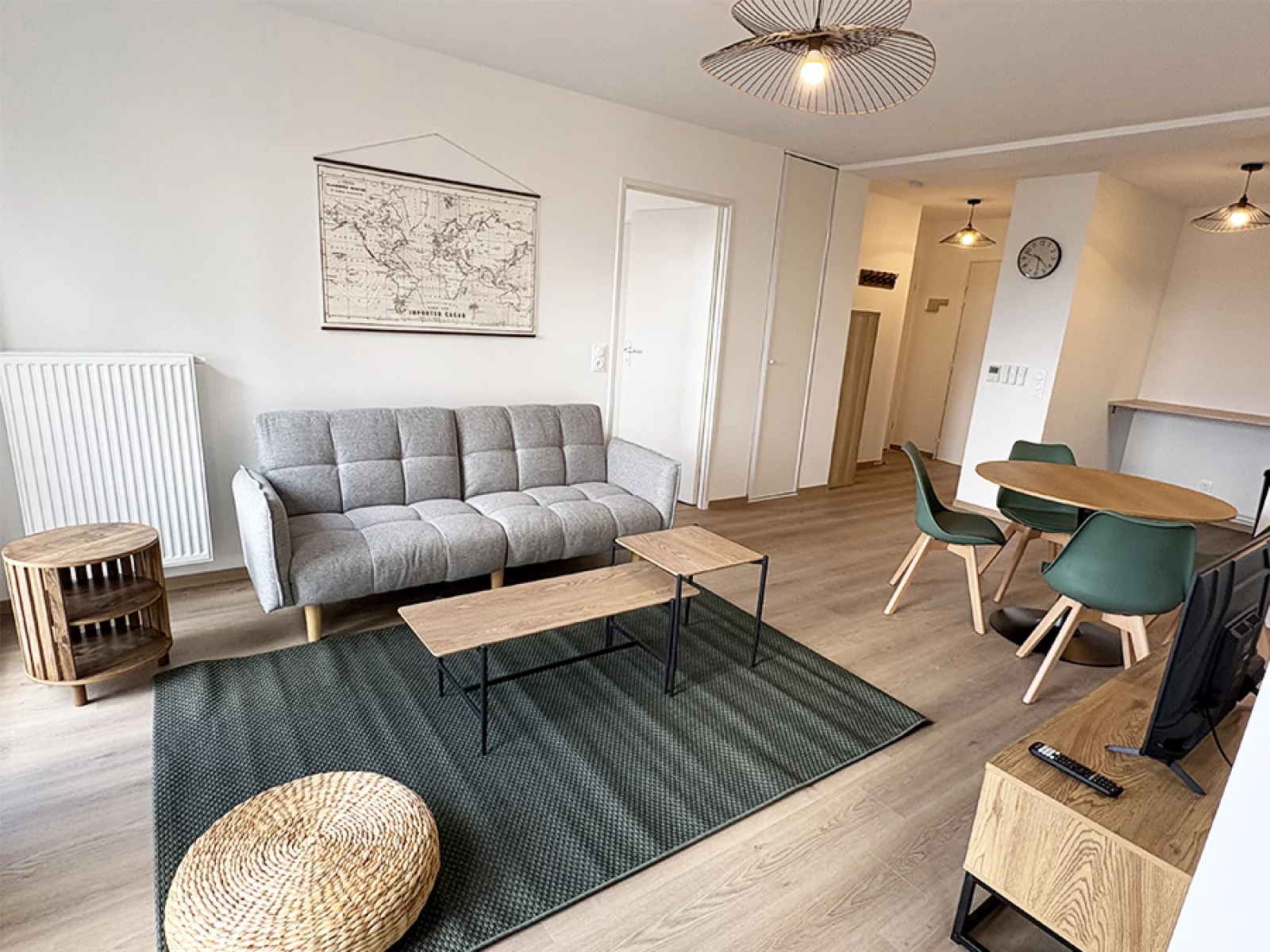 Location appartement meubl� 2 pi�ces 46m� (Bordeaux - Belcier)
