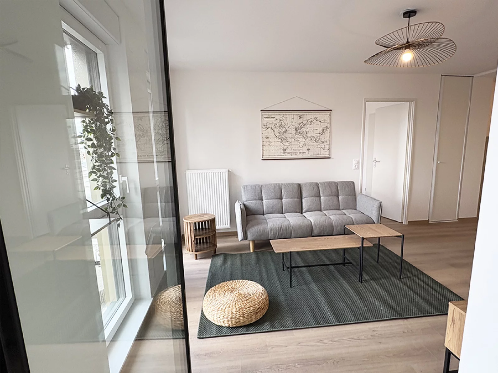 Location appartement meubl� 2 pi�ces 46m� (Bordeaux - Belcier)