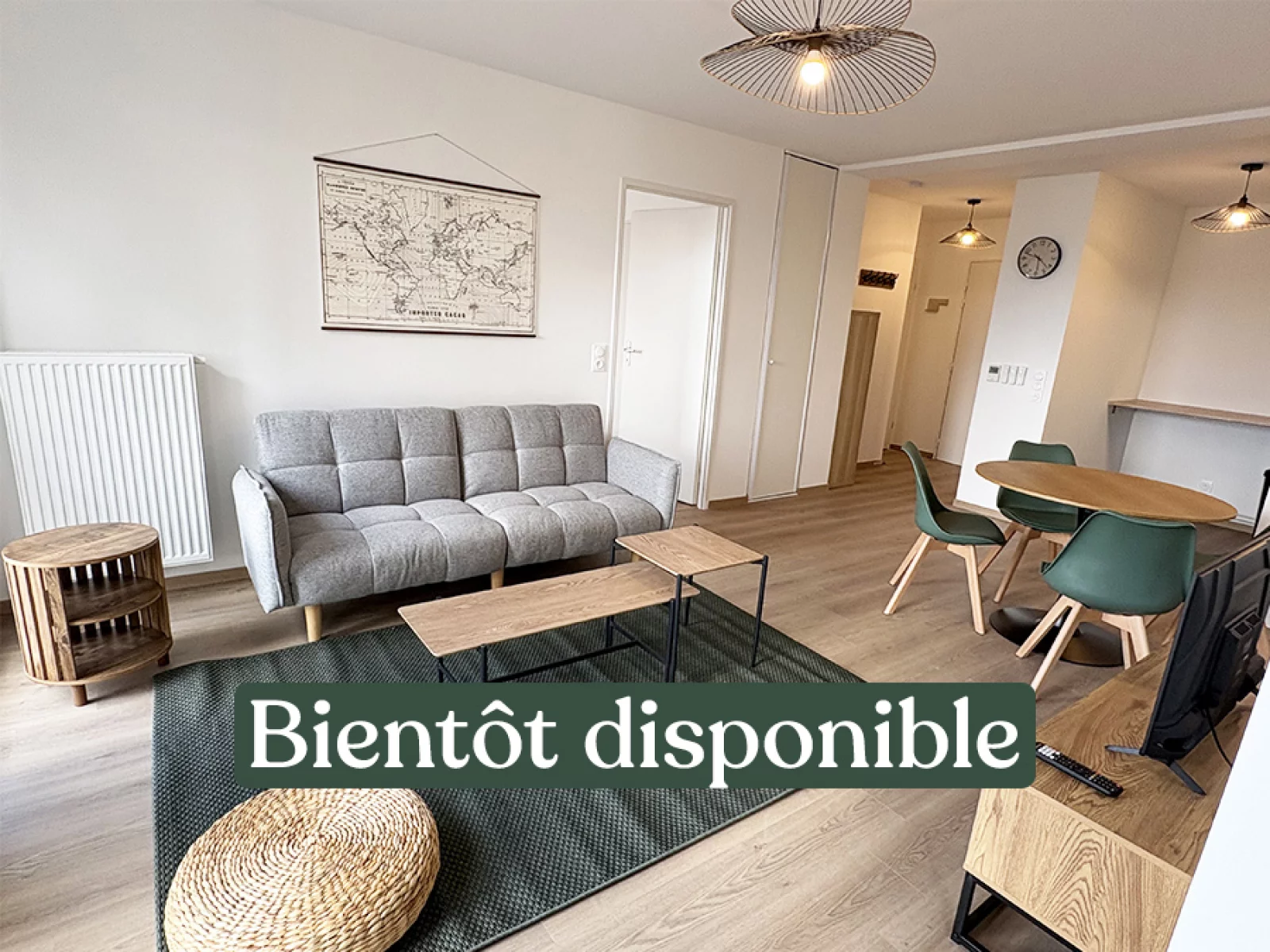 Location appartement meubl� 2 pi�ces 46m� (Bordeaux - Belcier)