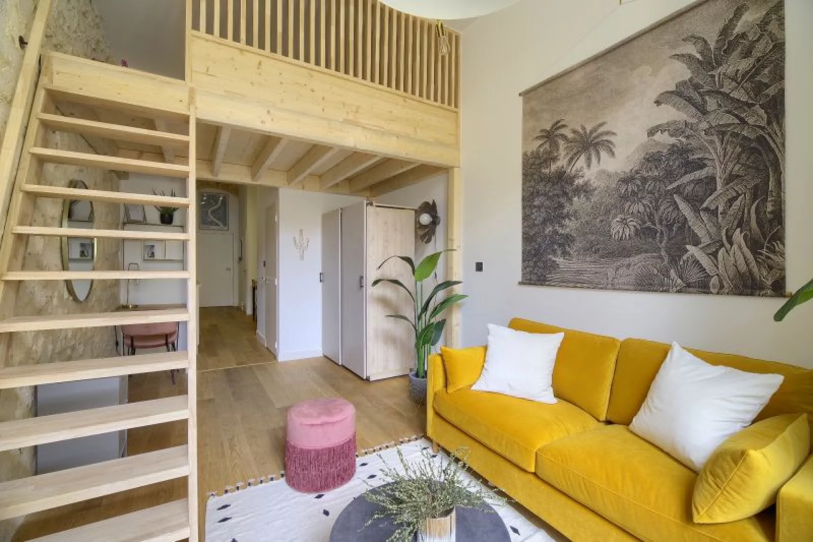 Location appartement T1bis meublé de 30m² (Bordeaux - Chartrons)