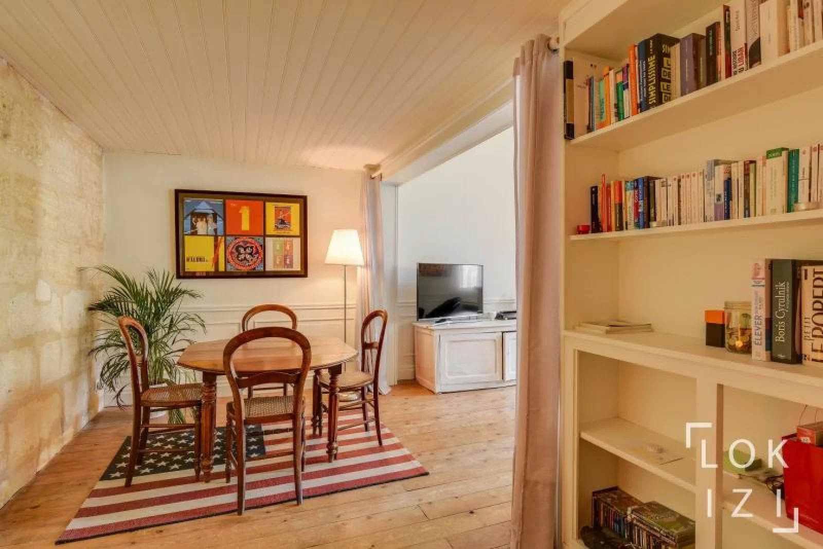 Location appartement meubl 2 pices 58m (Bordeaux -Chartrons)