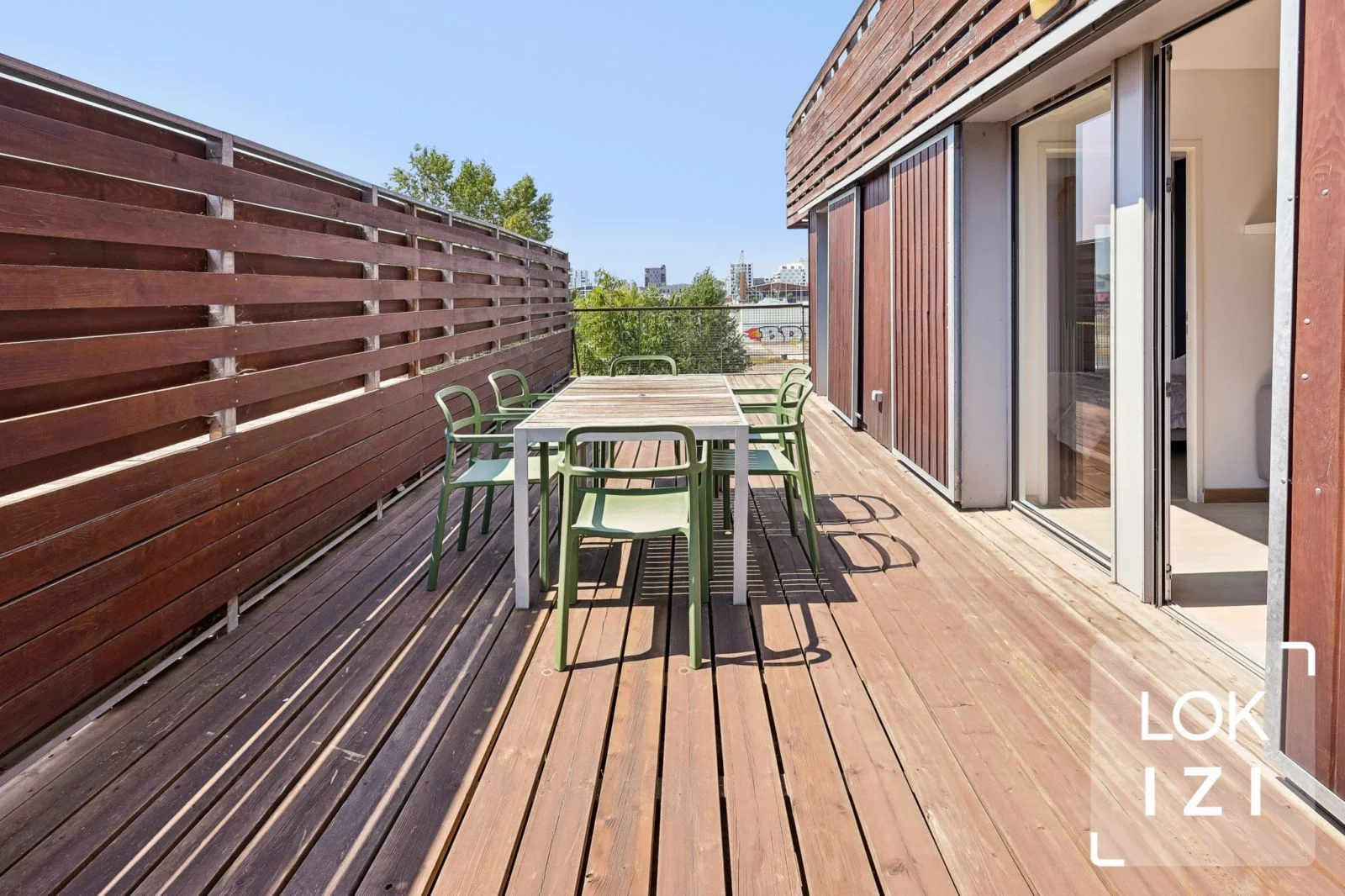 Location appartement T4 meubl� 91m� (Bordeaux - Bassins � flot)