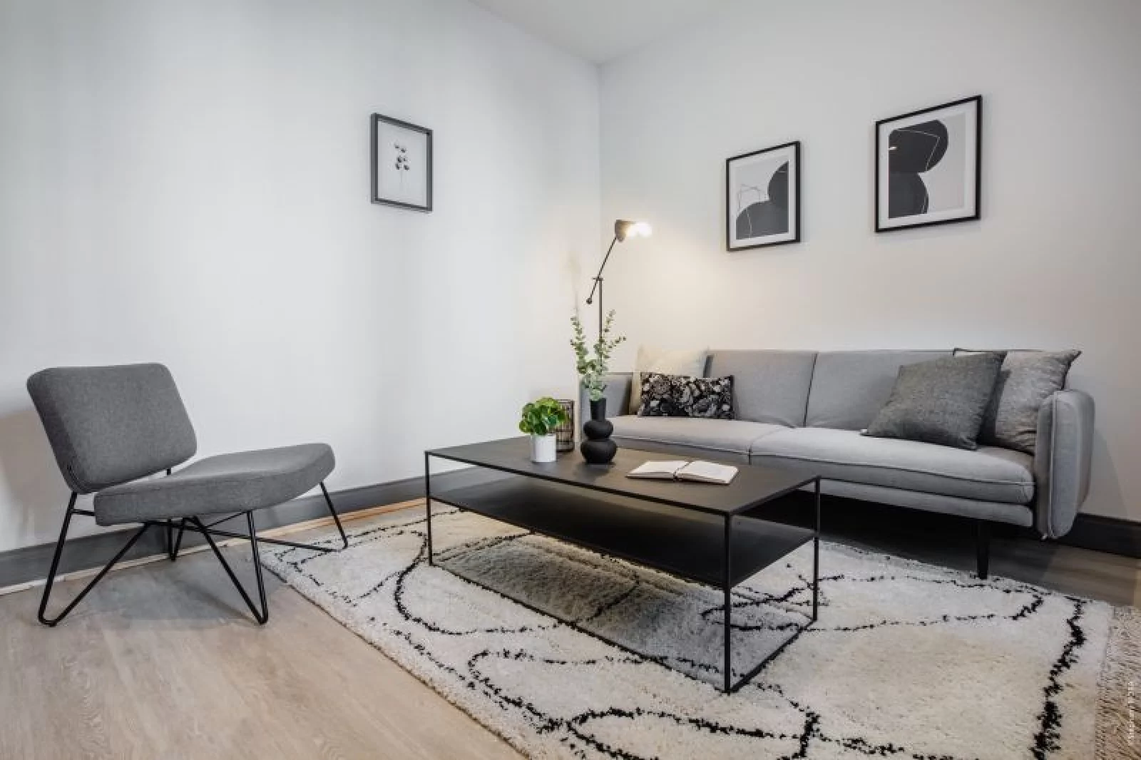 Location appartement meublé 3 pièces 64m² (Bordeaux - centre)
