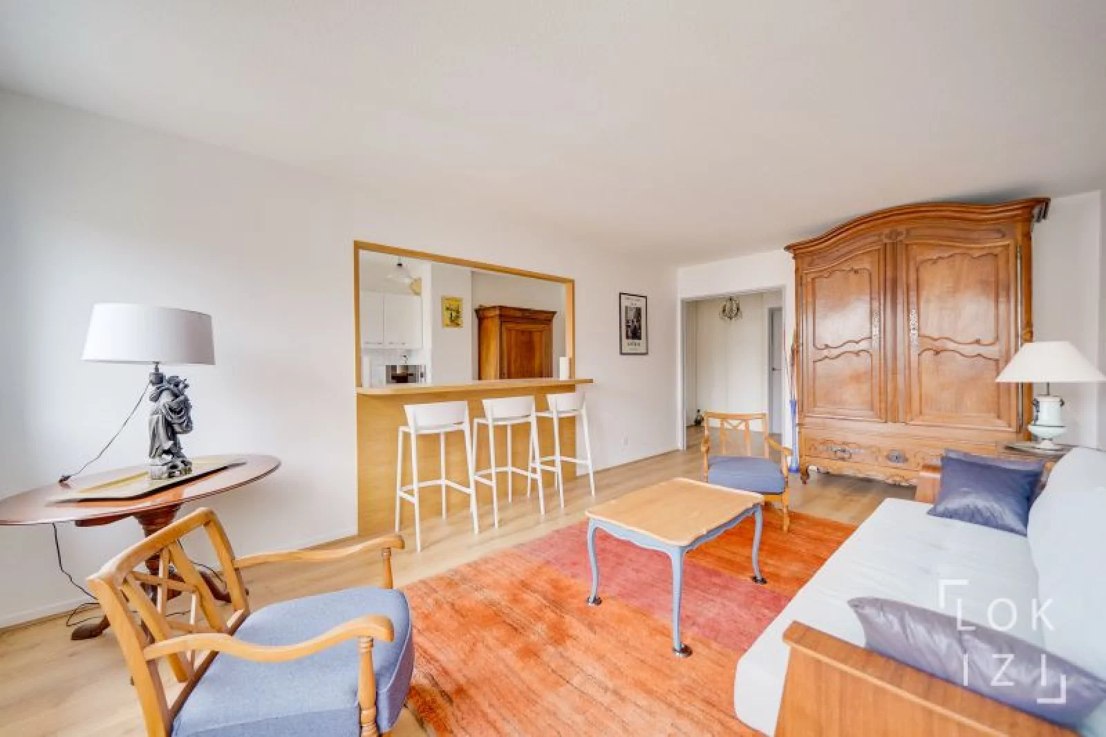 Location appartement meubl 3 pices 82m (Bordeaux - St-Seurin / Fondaudge)