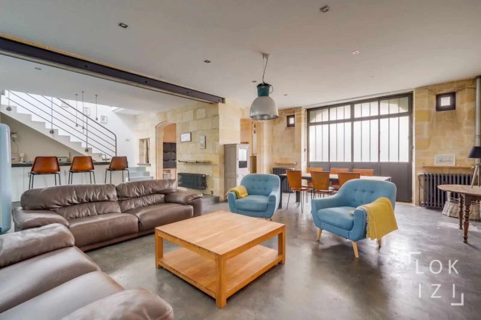 Location maison meuble 3 pices 128m (Bordeaux - Jardin Public)