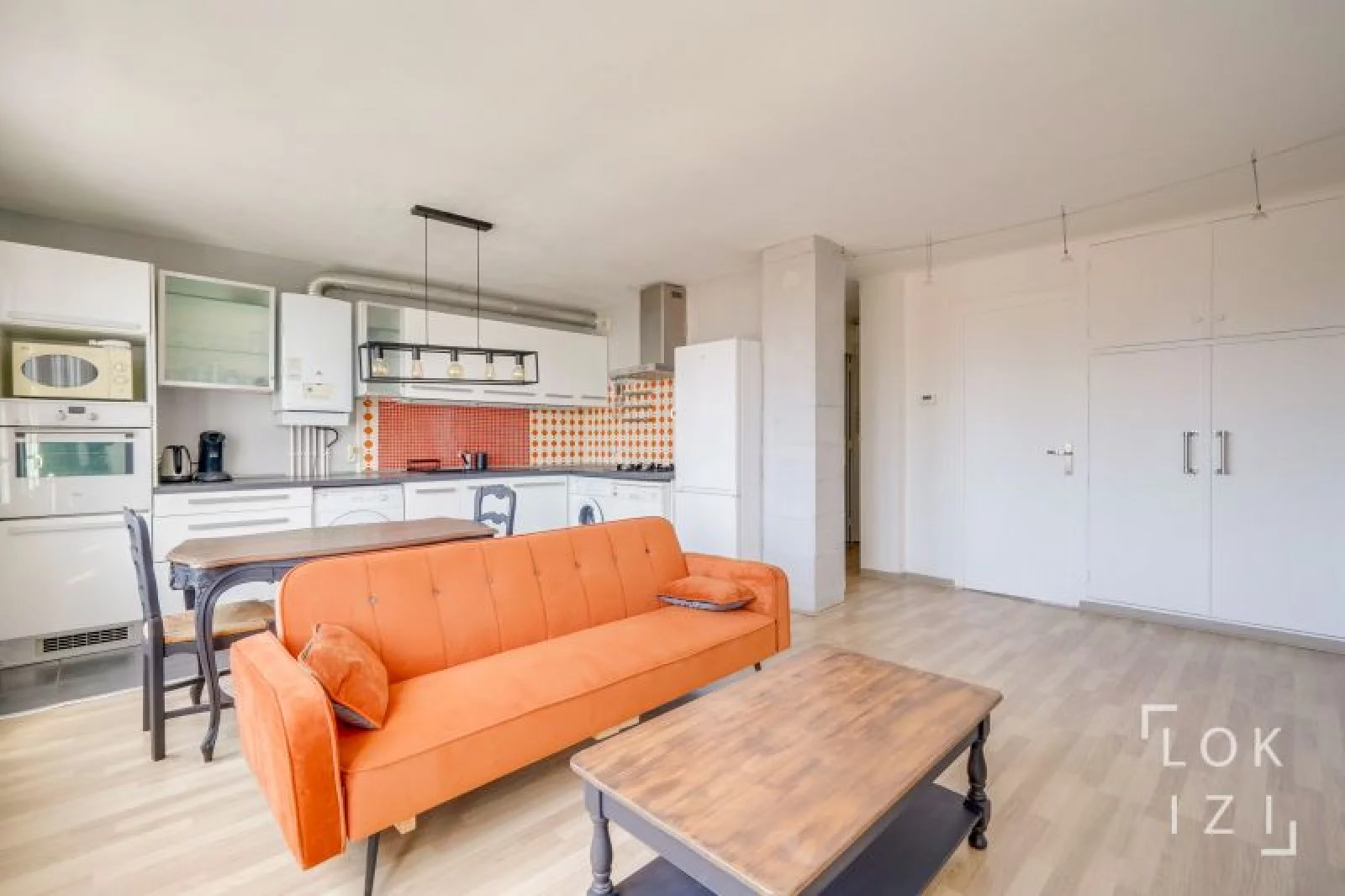Location appartement meublé 3 pièces 54m² (Bordeaux - Chartrons)