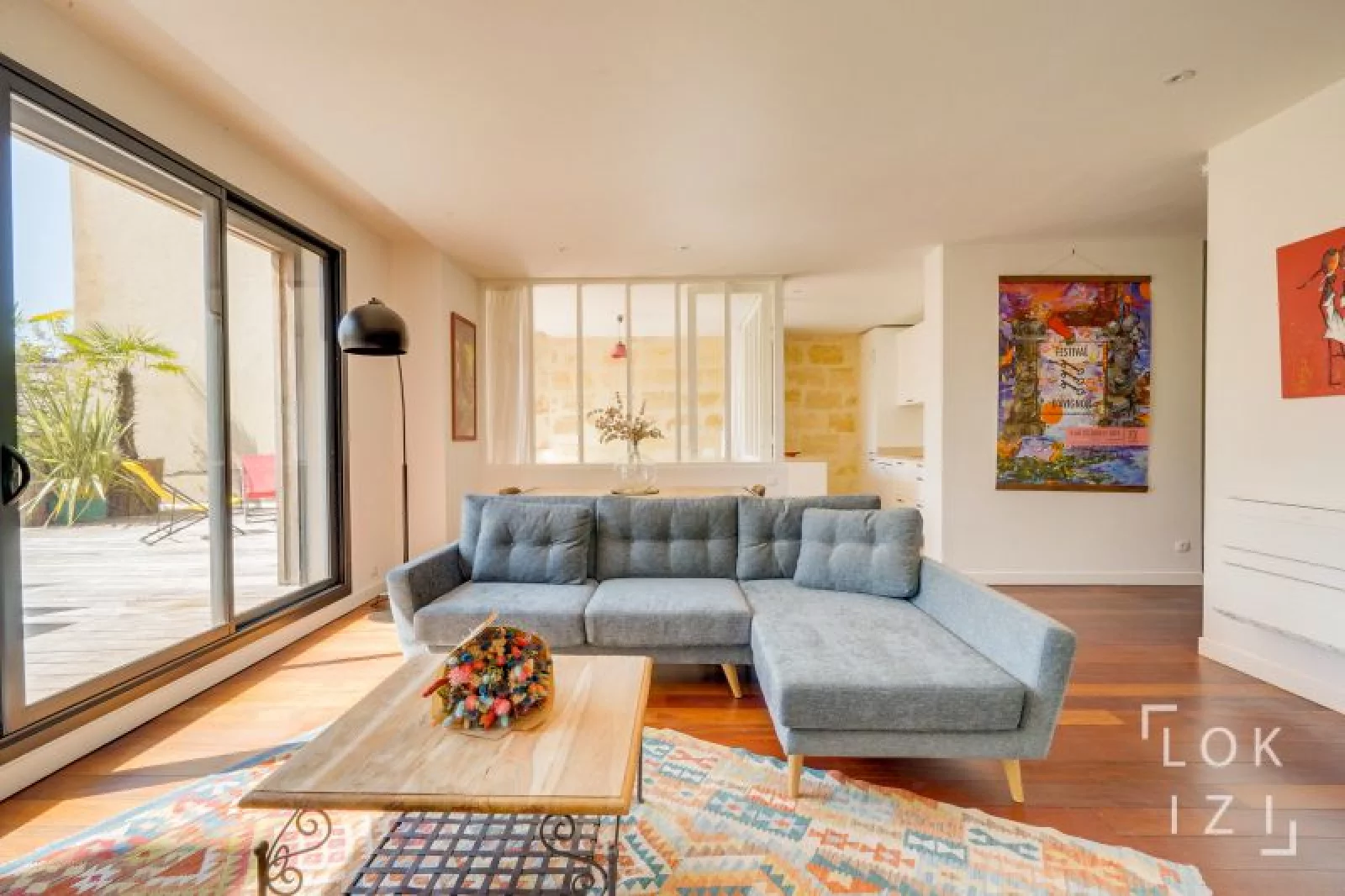 Location appartement meublé 4 pièces 117m² (Bordeaux - Bastide)