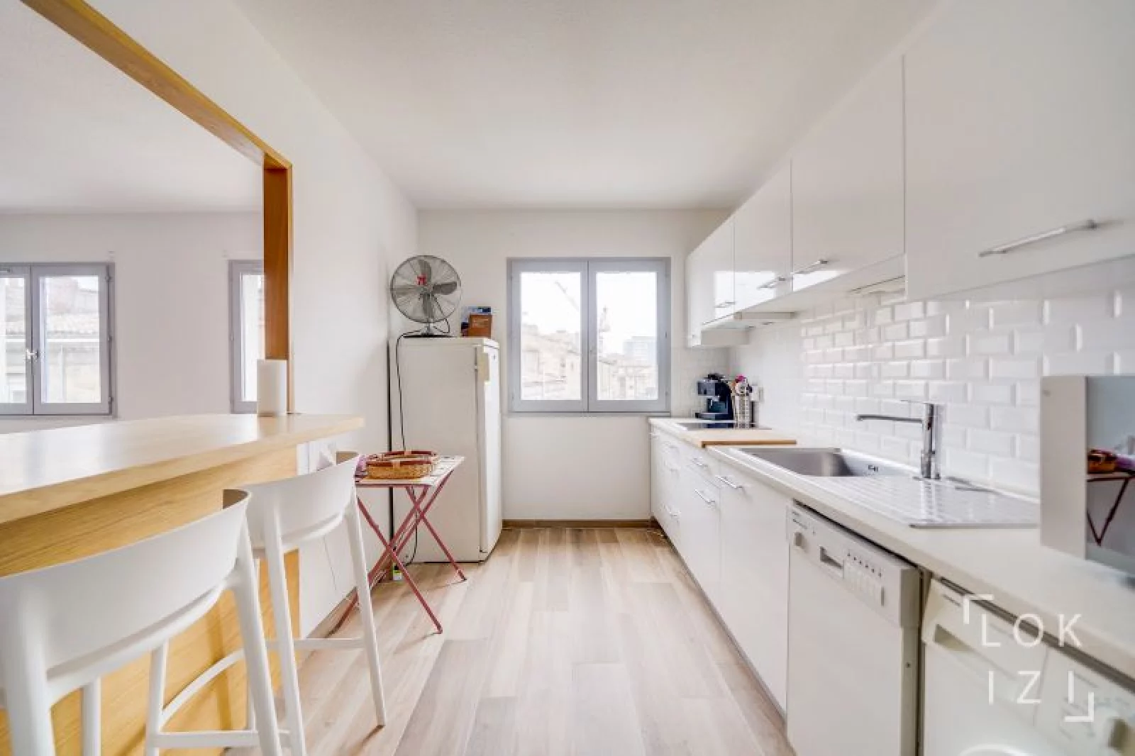 Location appartement meubl 3 pices 82m (Bordeaux - St-Seurin / Fondaudge)