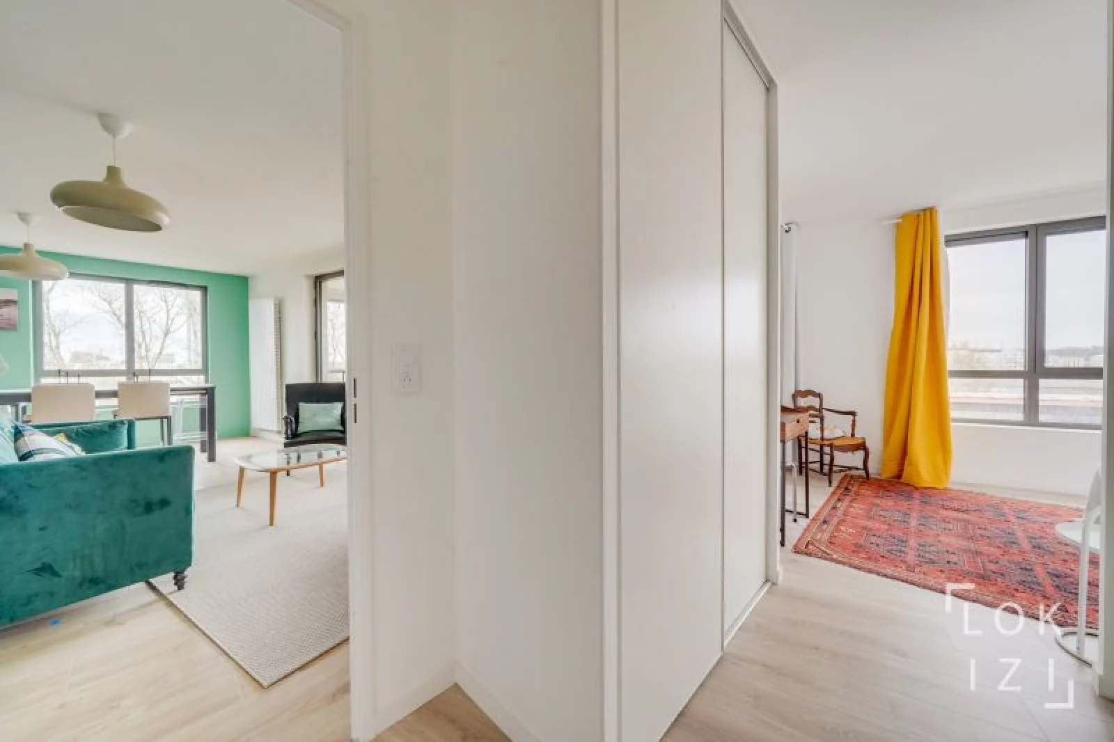 Location appartement T3 meubl de 94m (Bordeaux - Brazza)