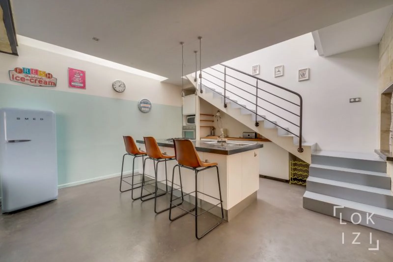 Location maison meuble 3 pices 128m (Bordeaux - Jardin Public)