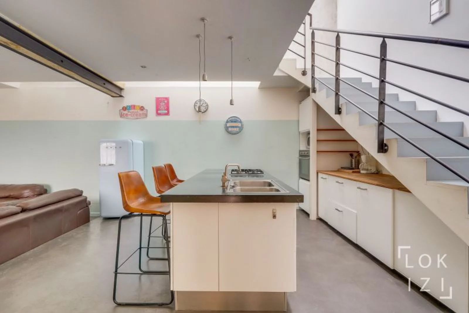 Location maison meuble 3 pices 128m (Bordeaux - Jardin Public)