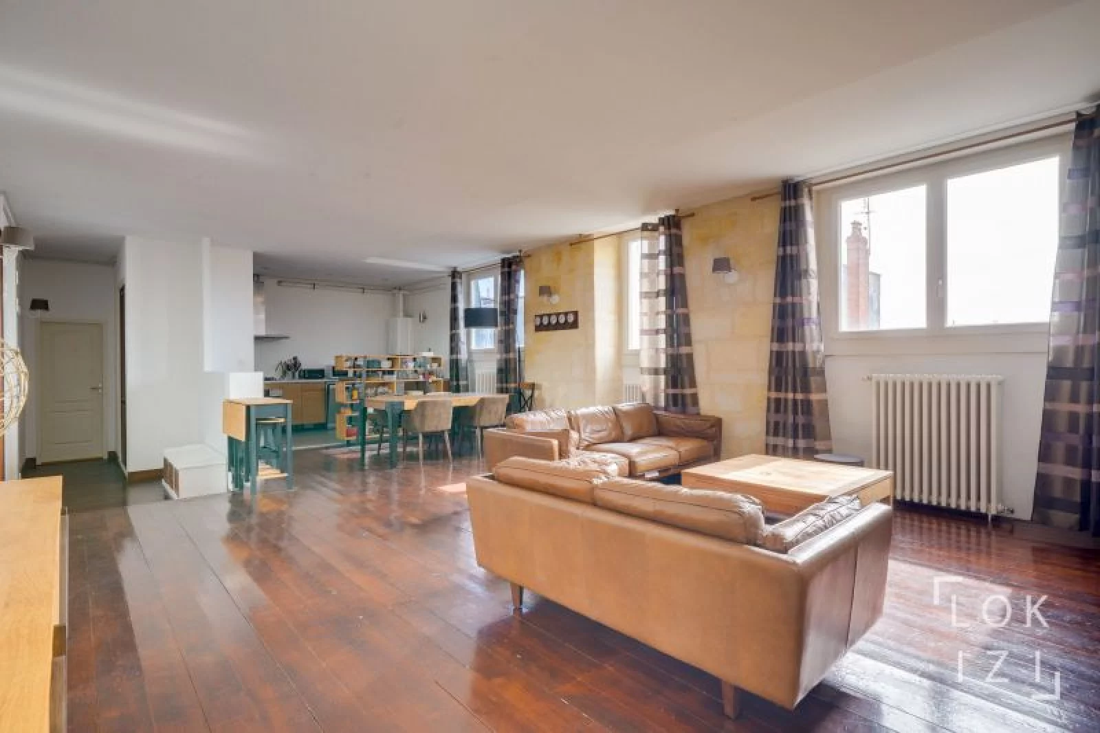 Location appartement meubl 4 pices 116m (Bordeaux centre)