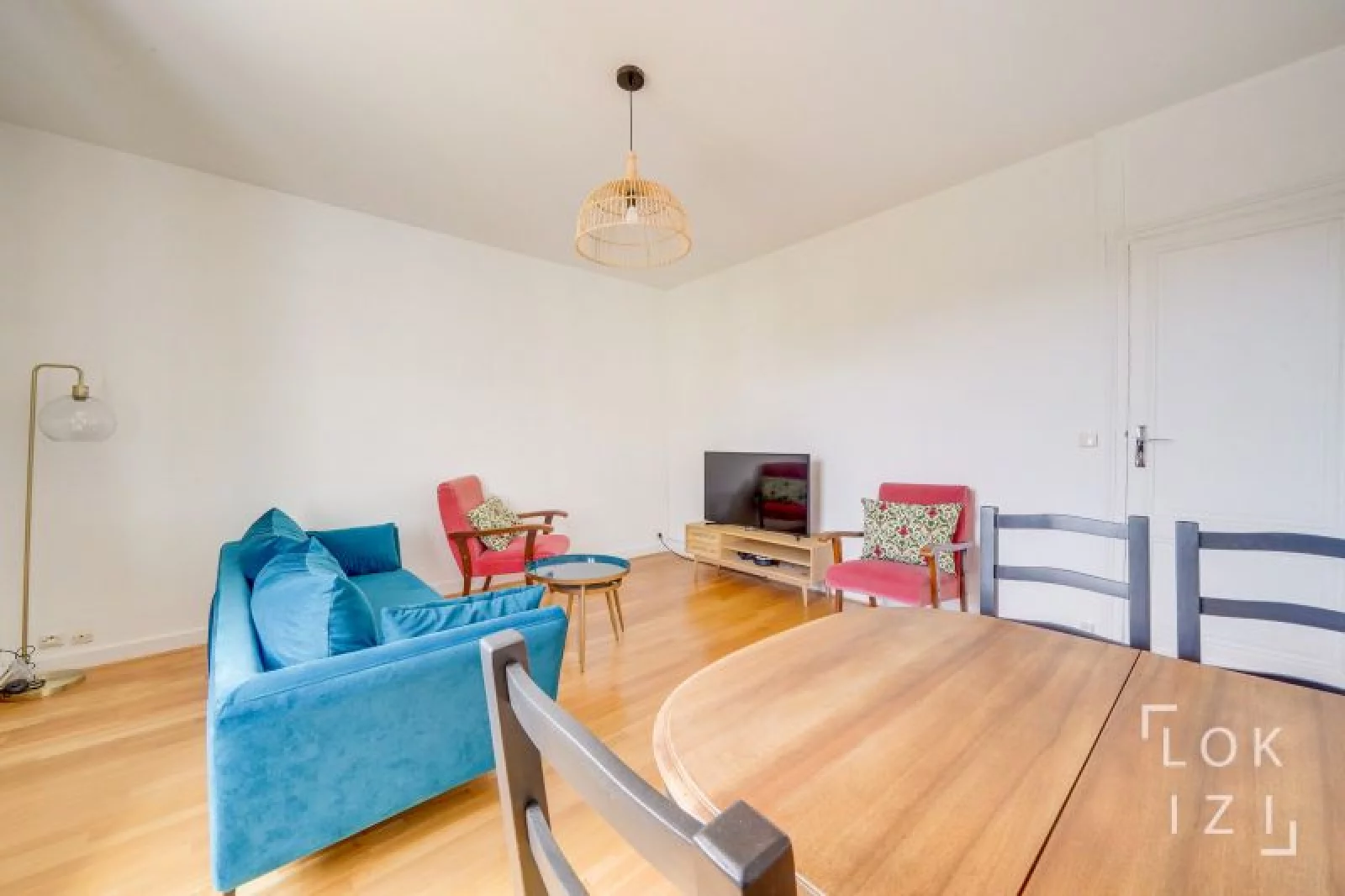 Location appartement meublé 3 pièces 83m²  (Bordeaux - Chartrons)