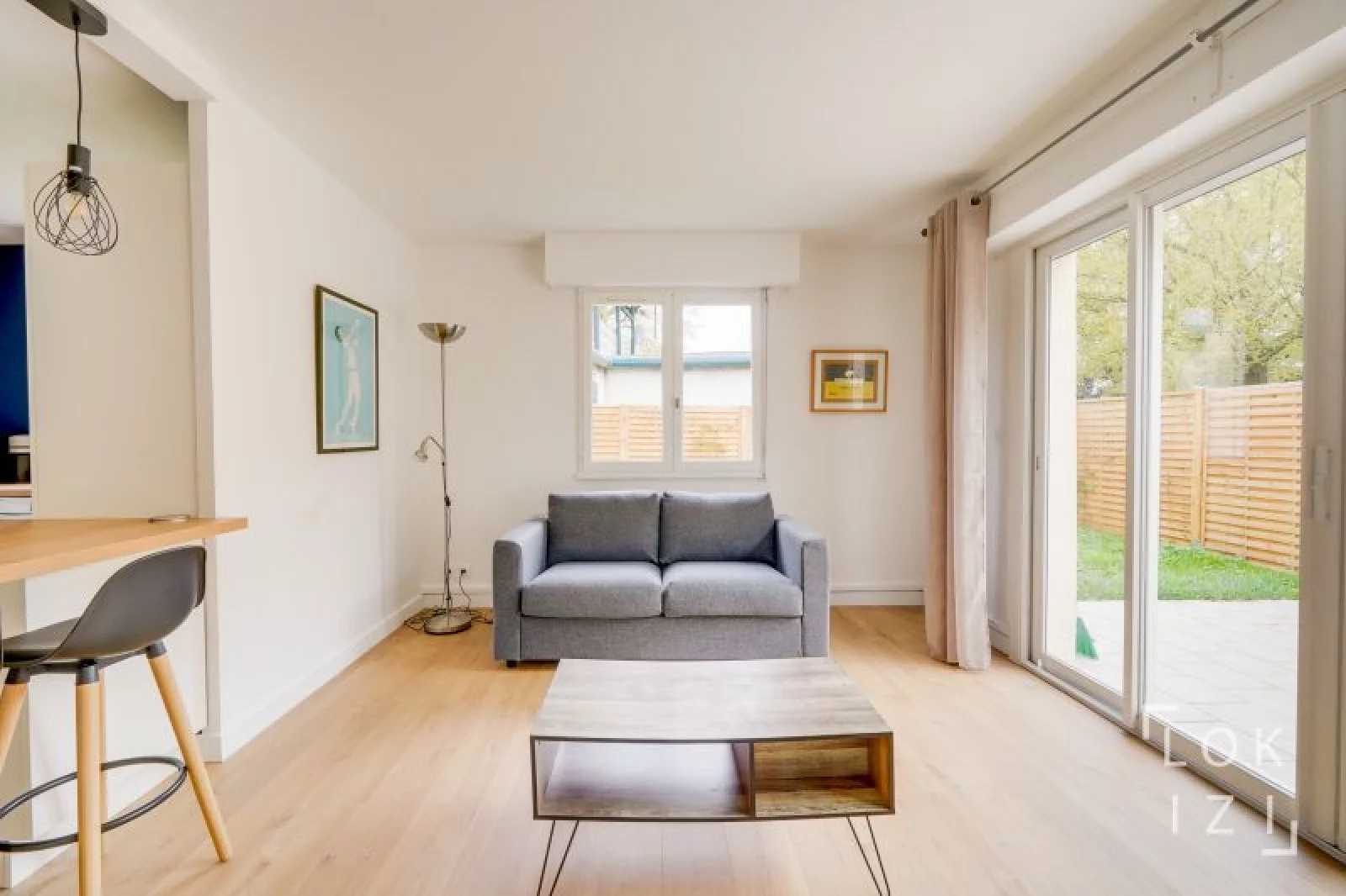 Location appartement meublé T2 de 49m² avec jardin (Bordeaux - Caudéran)