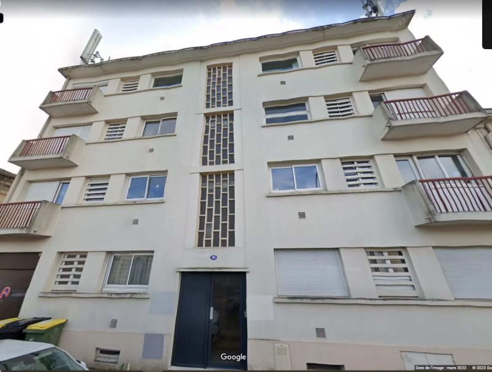 Location appartement 3 pices meubl 73m (Bordeaux -Saint Jean)