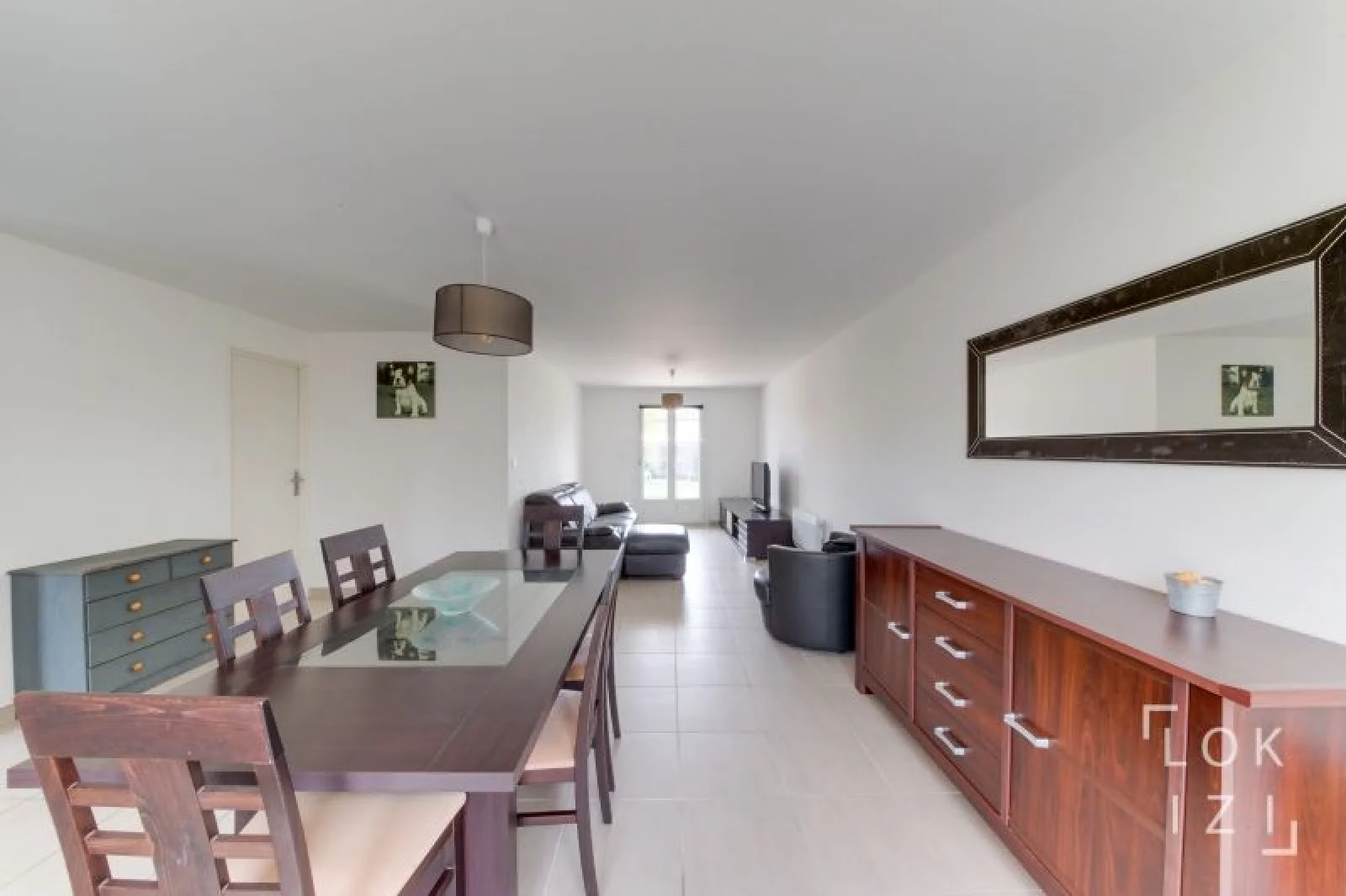 Location maison meuble 74m avec jardin (Bordeaux - Ambars et Lagrave)