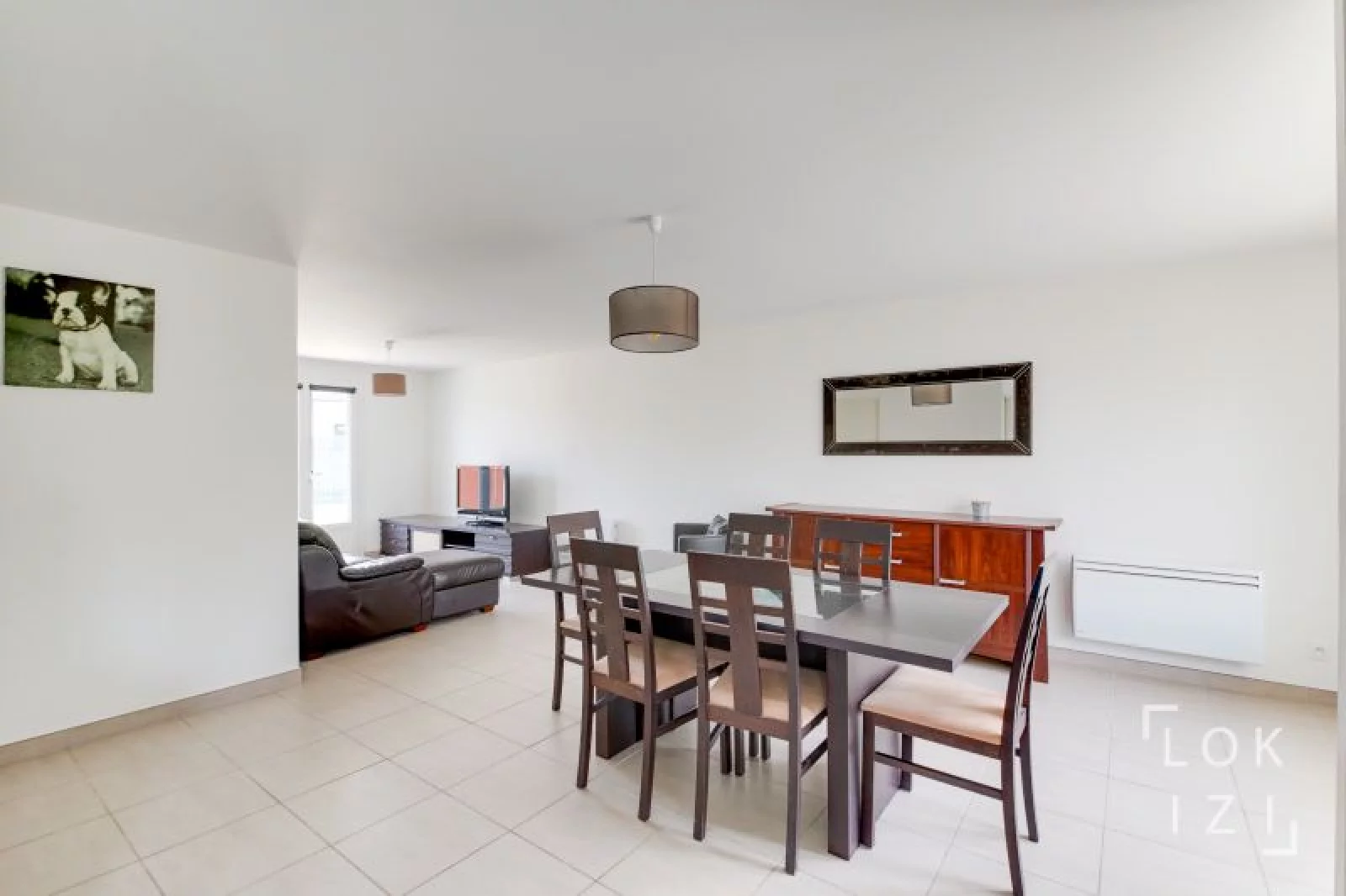 Location maison meuble 74m avec jardin (Bordeaux - Ambars et Lagrave)