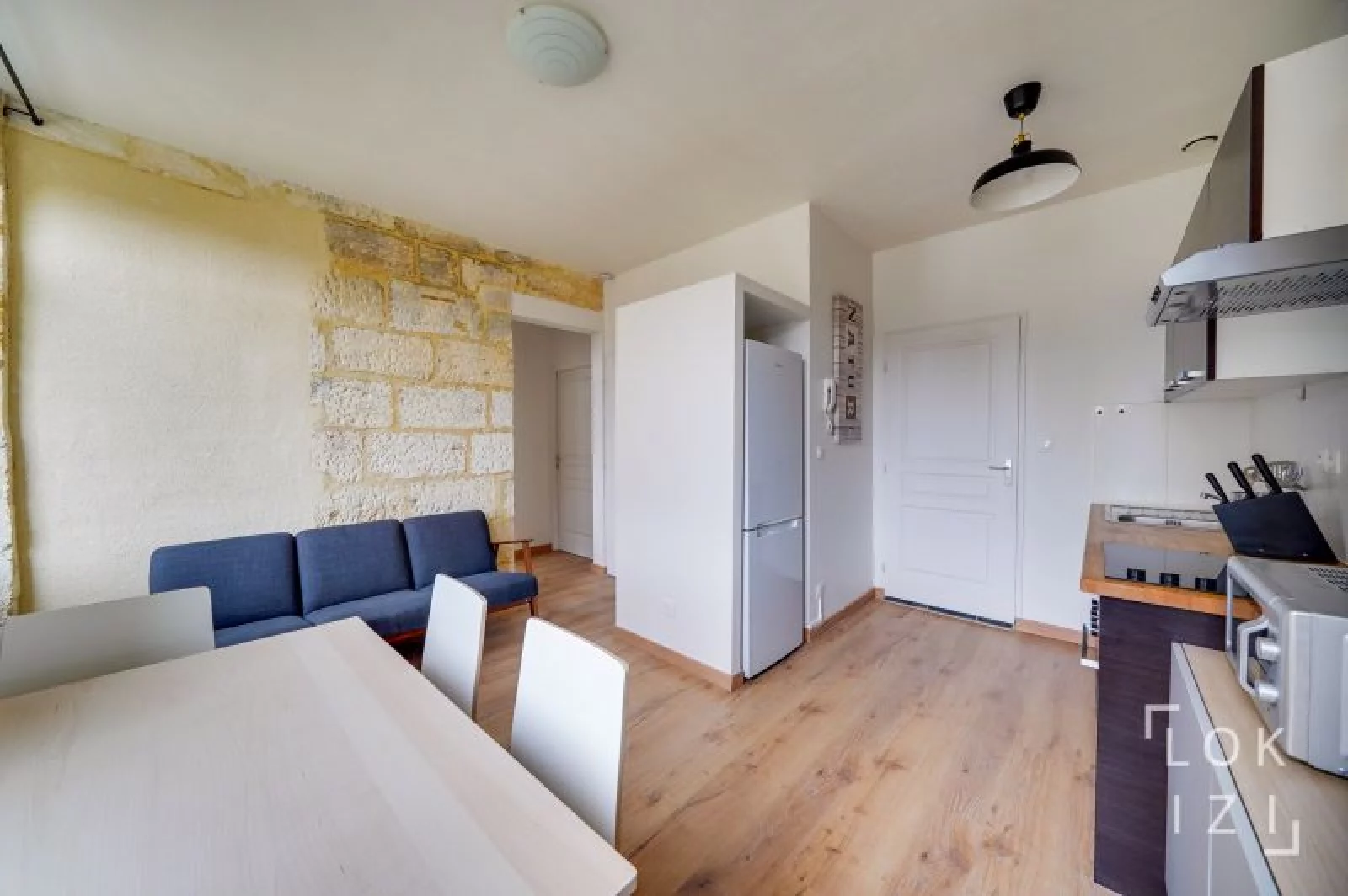 Location appartement meublé 3 pièces 42m² (Bordeaux - Chartrons)