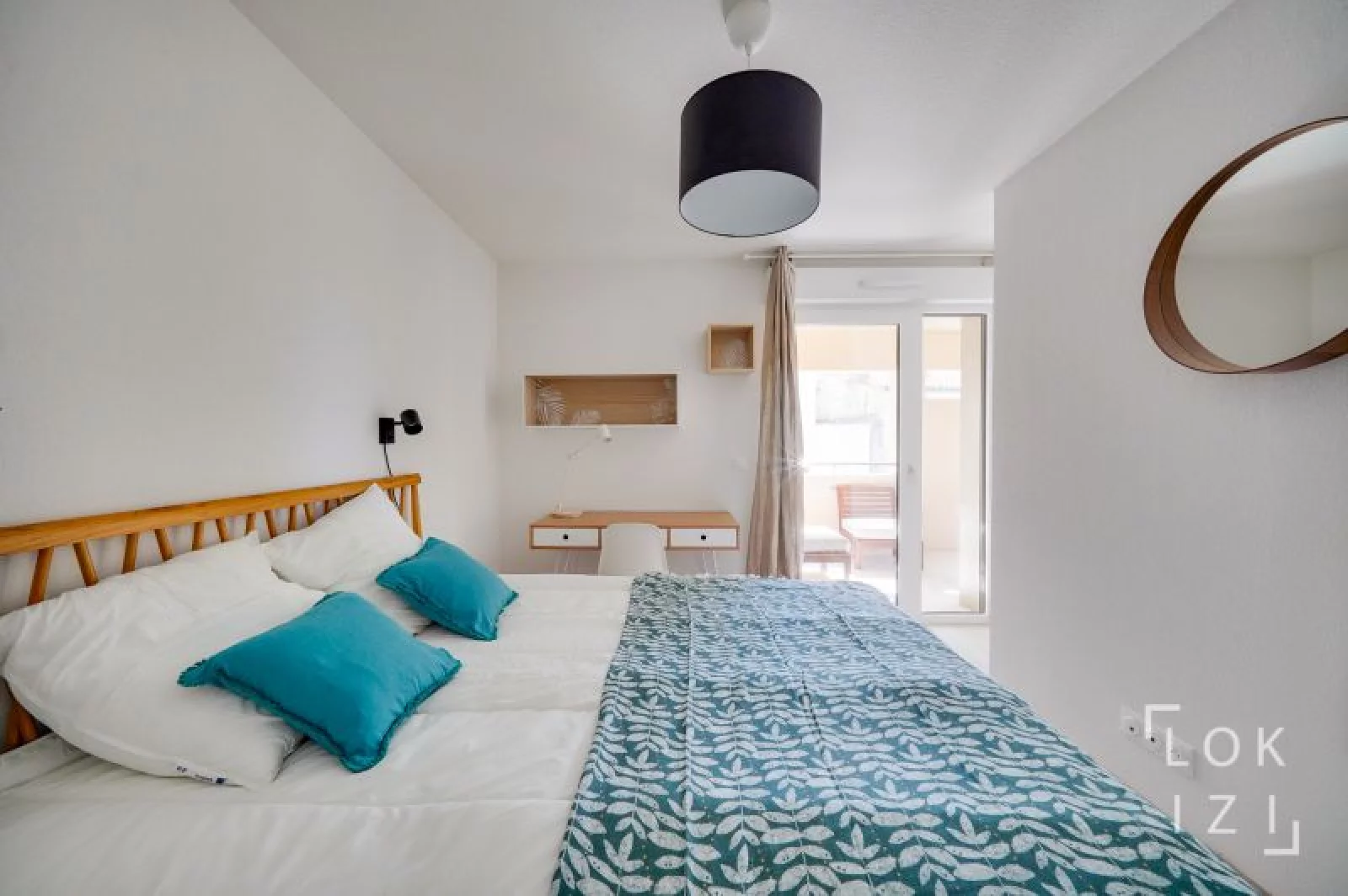 Location appartement meublé 2 pièces 43m² (Bordeaux - Bassins à flot) 