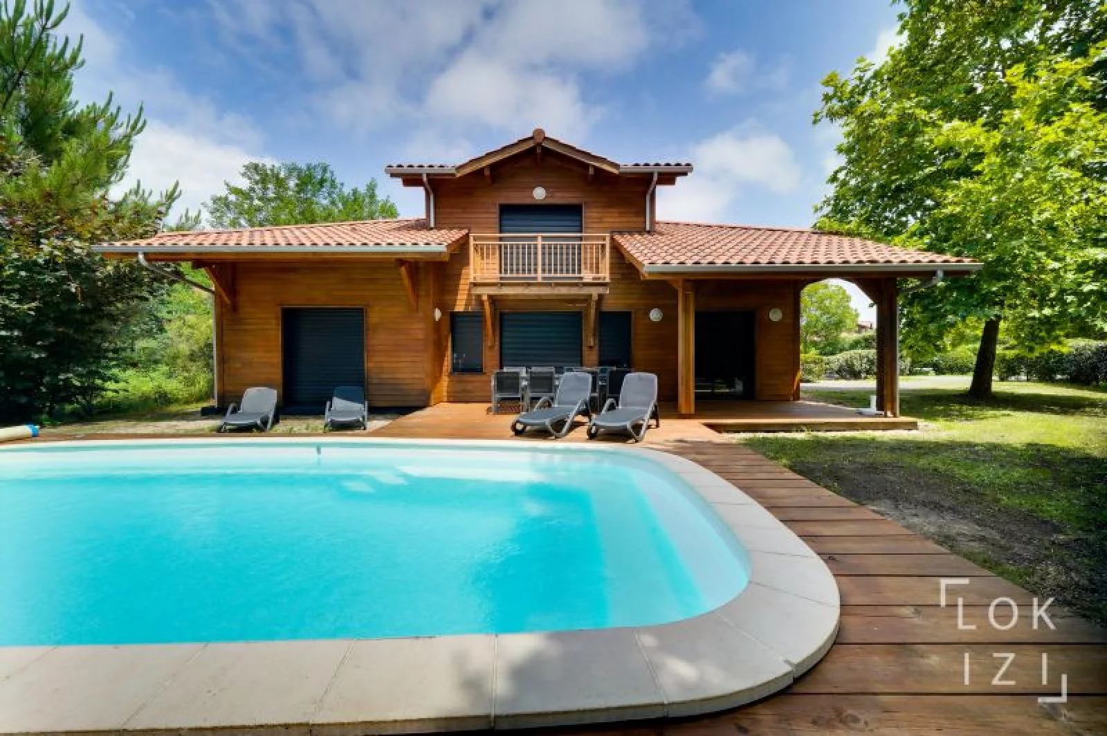 Vente villa T4 duplex de 116m² avec piscine et jardin (Messanges - Landes 40)