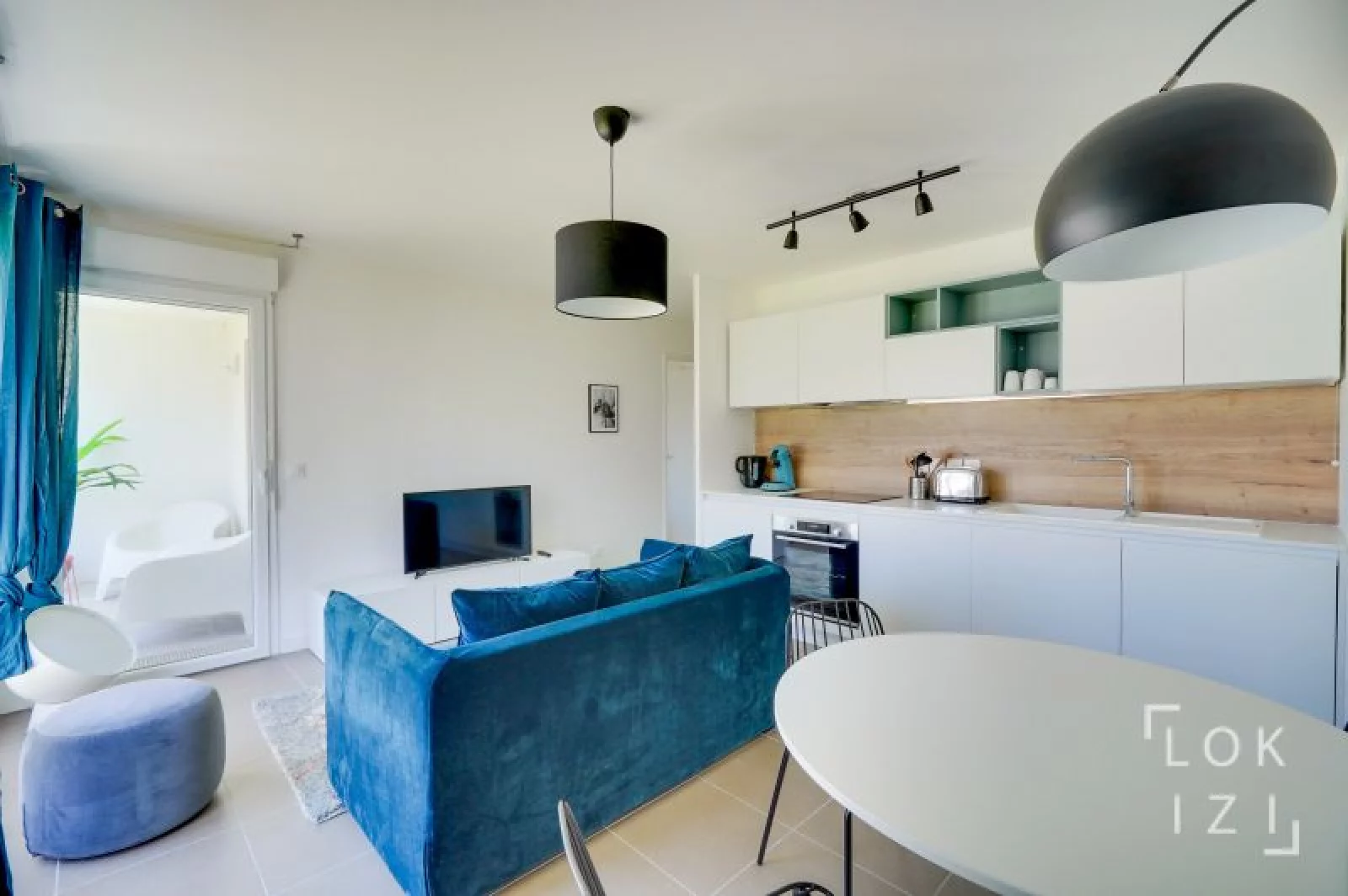 Location appartement meubl 2 pices 45m  (Bordeaux- Bacalan)