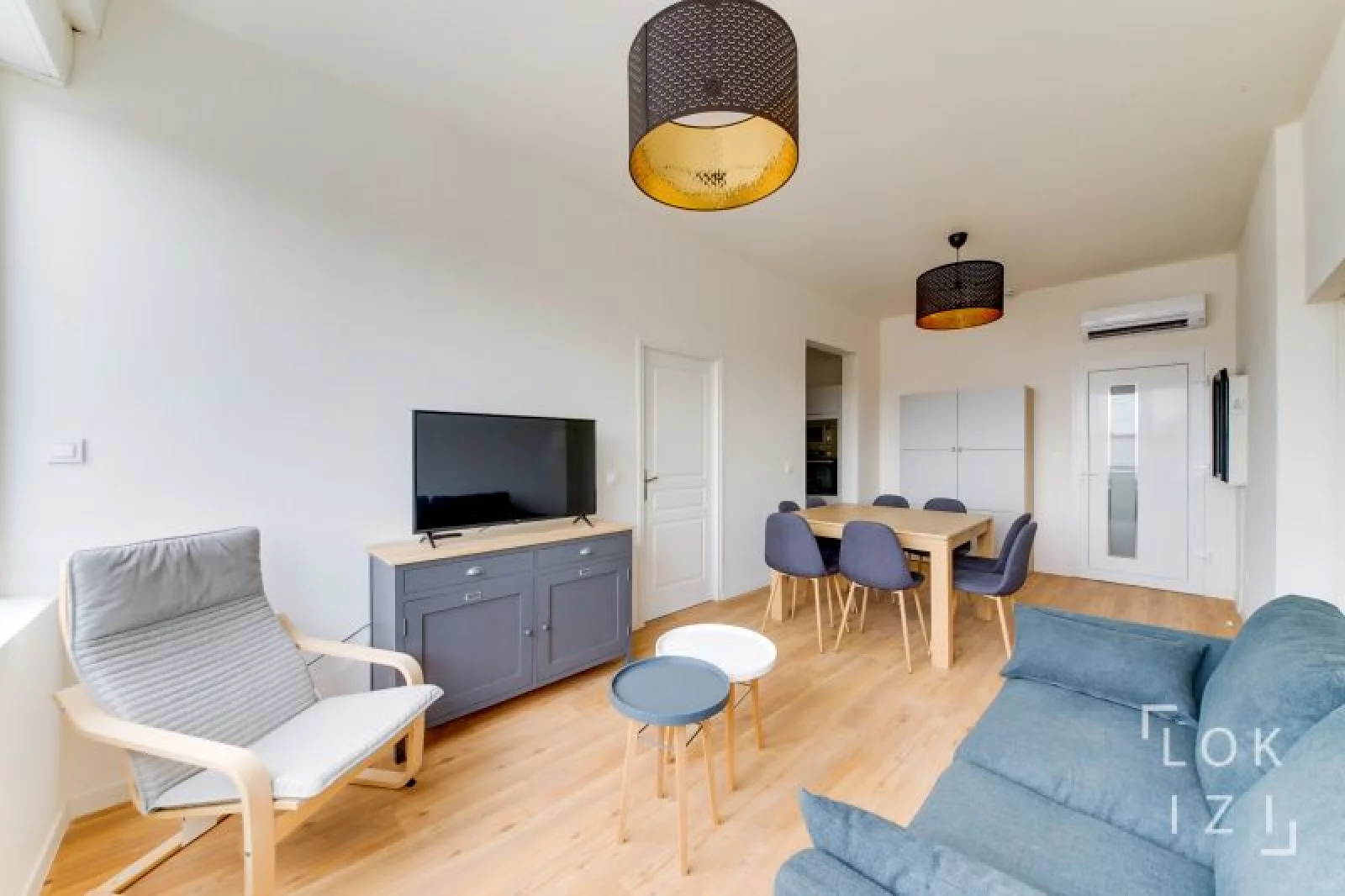 Location appartement meublé 3 pièces 61m² (Bordeaux - Nansouty)