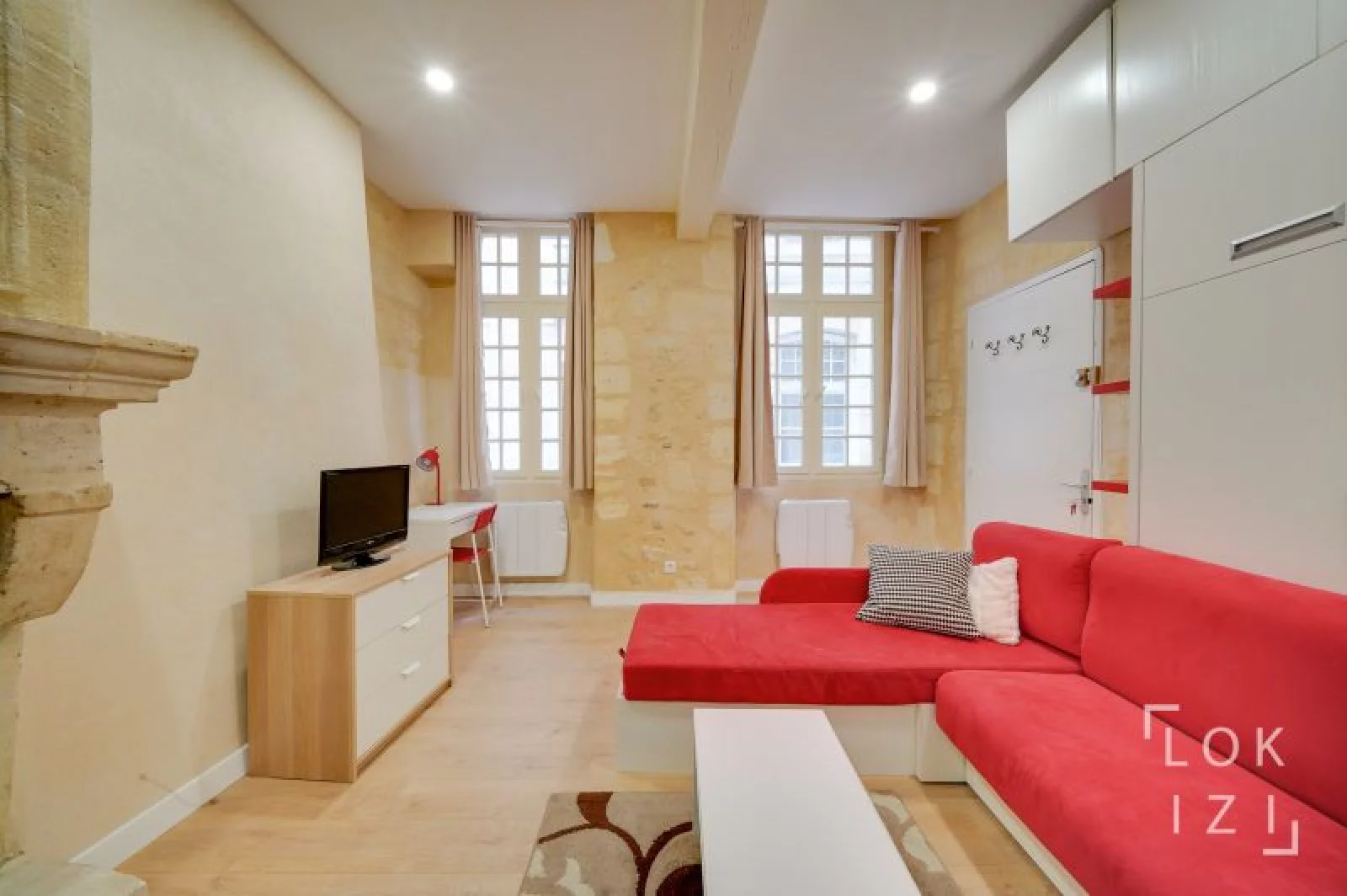 Location studio meublé 26m² (Bordeaux centre - Victor Hugo)