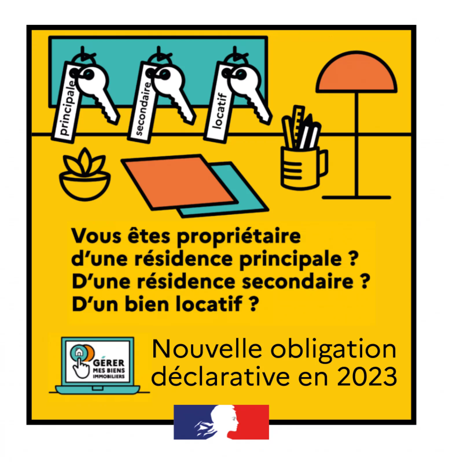 Nouvelle obligation 2023 : la déclaration d'occupation de bien immobilier