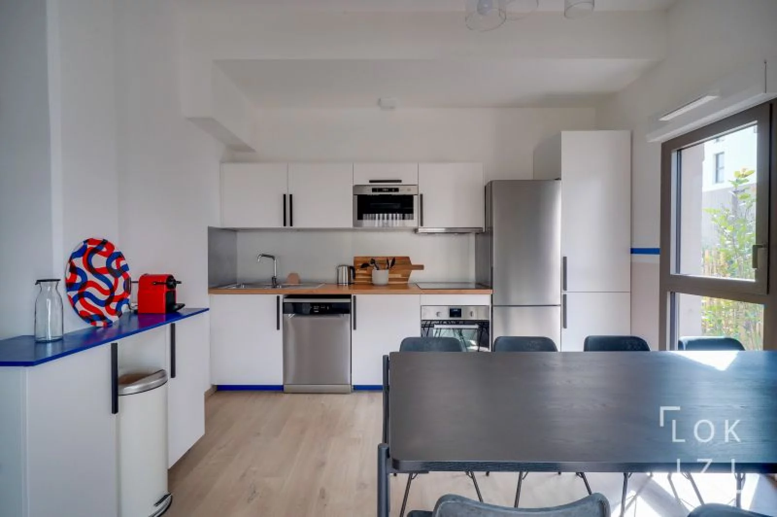 Location appartement meubl 4 pices 80m (Bordeaux - Belcier / Gare St Jean)