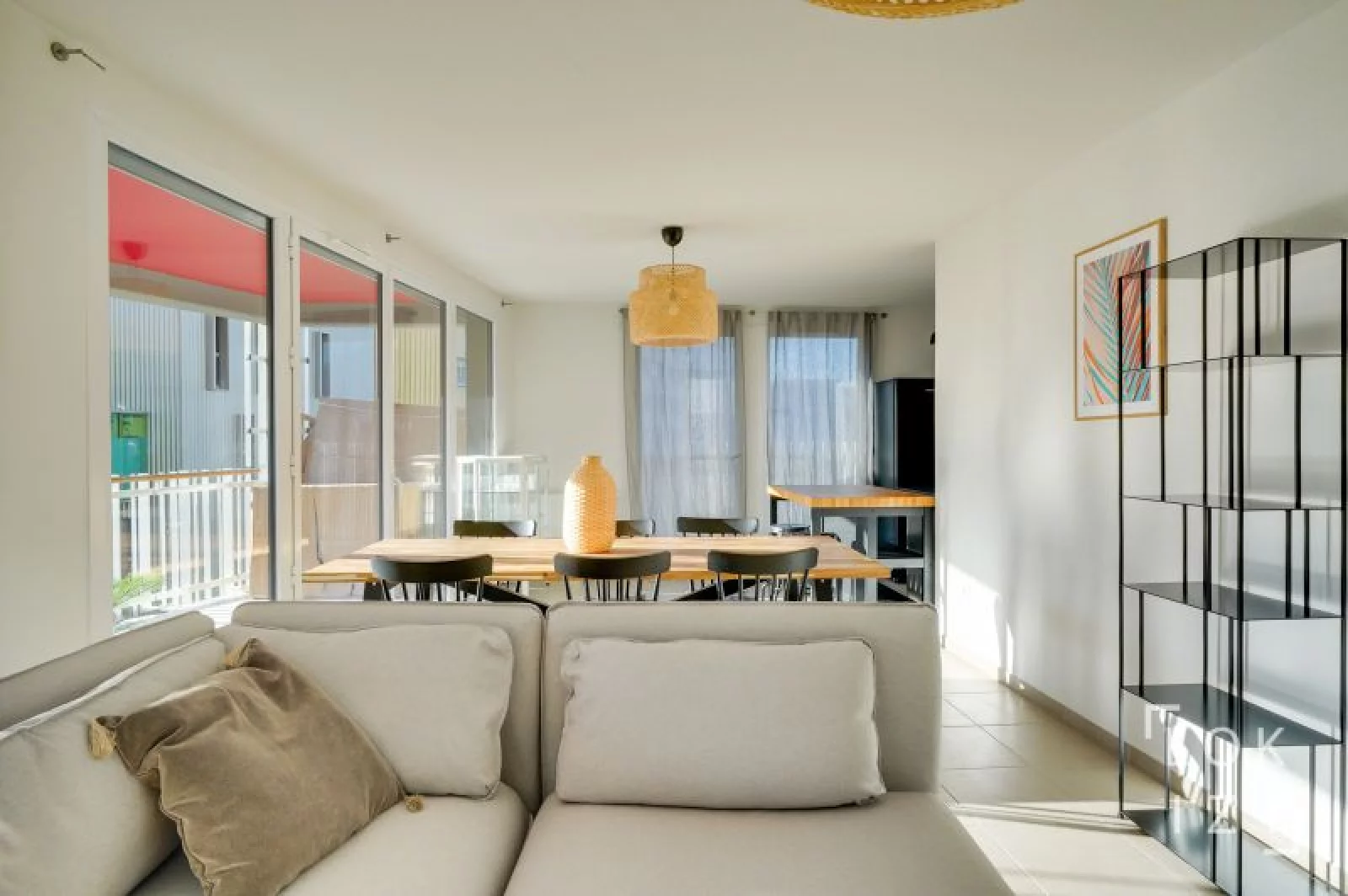Location appartement meubl 3 pices 70m (Bordeaux - Bassins  flot)