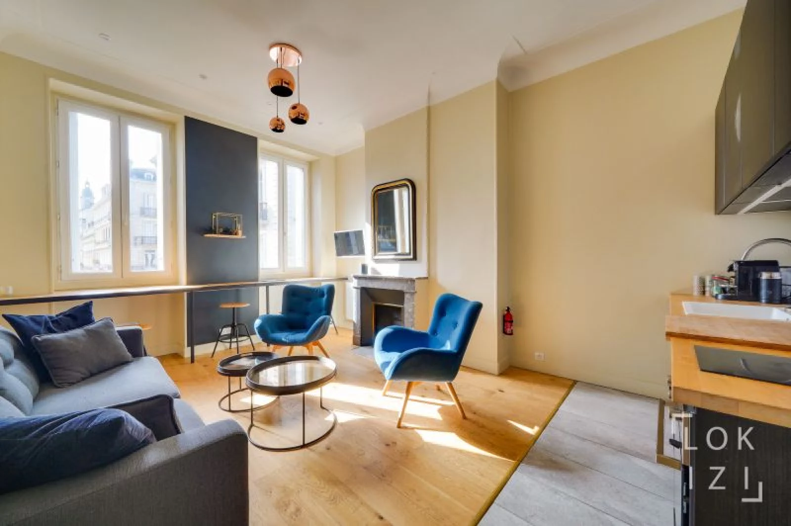 Location appartement duplex meublé 3 pièces (Bordeaux centre)
