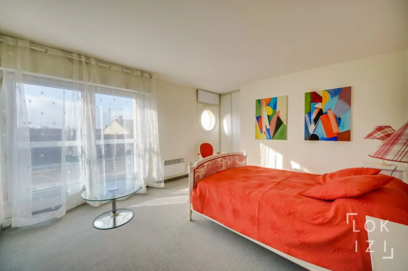 Location appartement meubl duplex T4 de 101m (Bordeaux St Augustin)