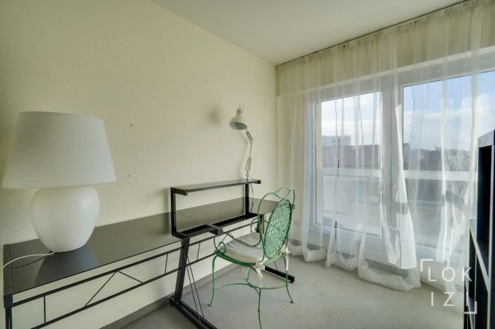 Location appartement meubl duplex T4 de 101m (Bordeaux St Augustin)