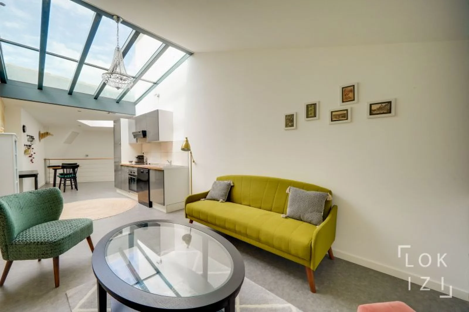 Location appartement duplex meubl 2 pices 50m (Bordeaux centre)